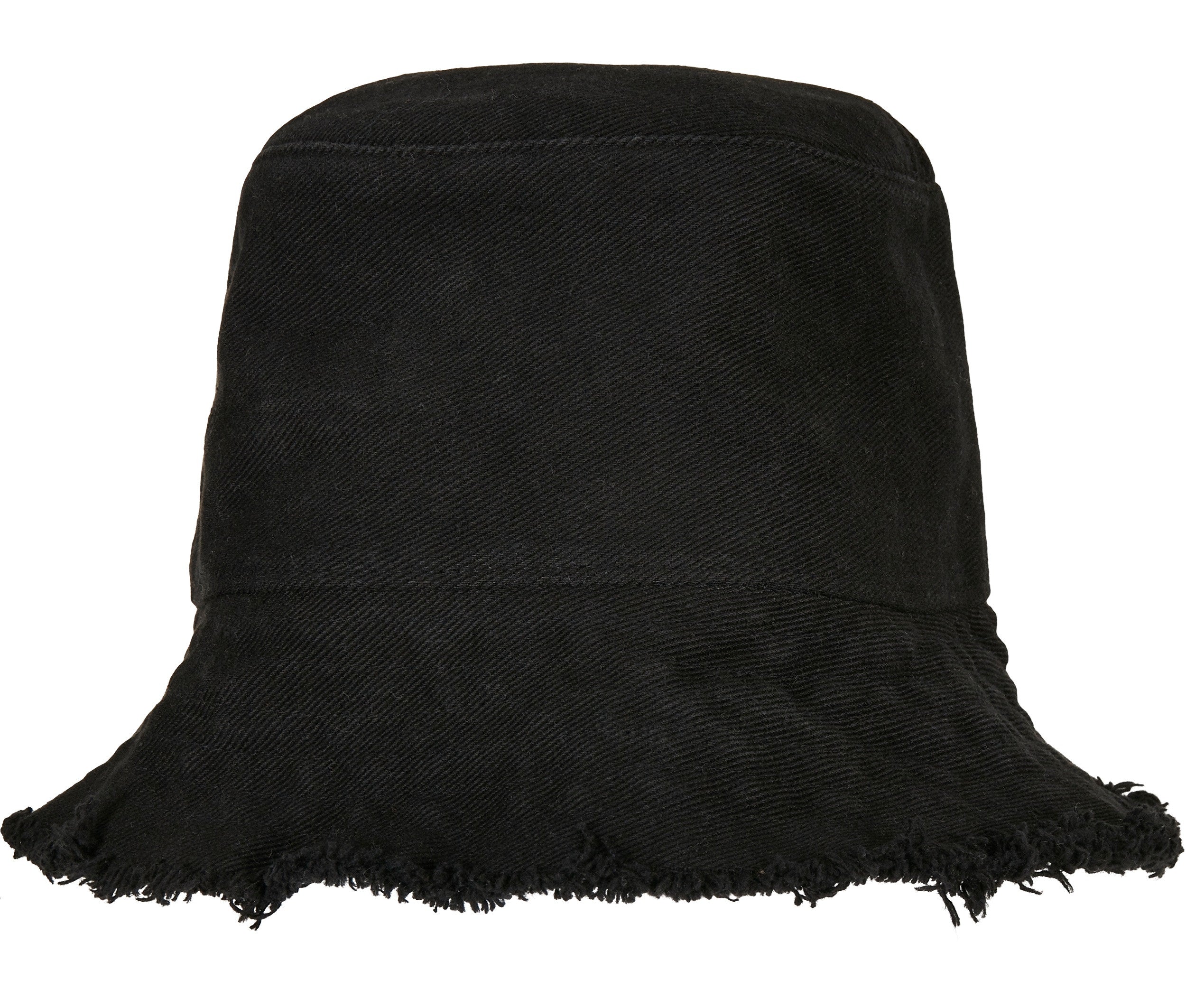 Chapeau Bord Effiloché - Black