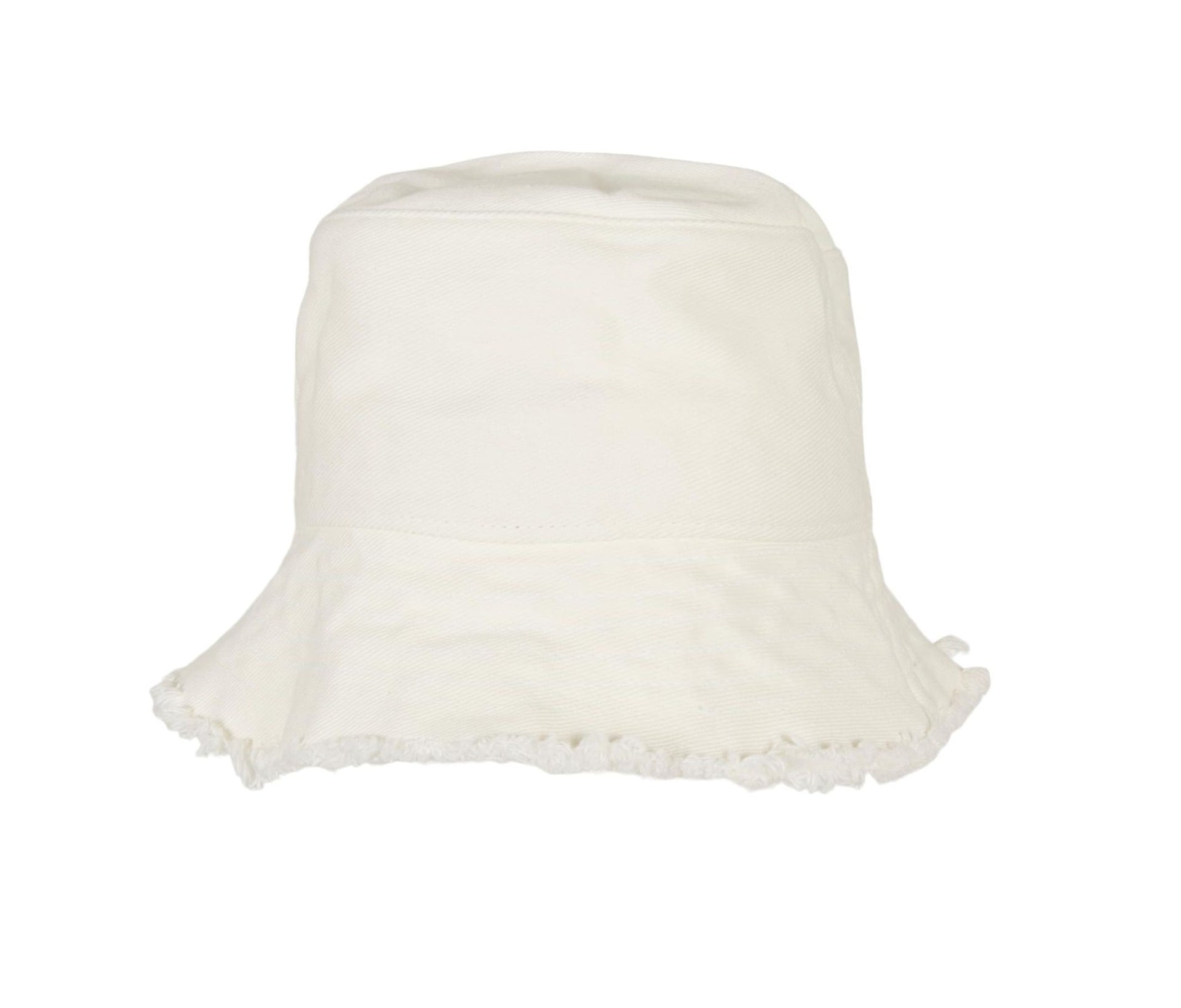Chapeau Bord Effiloché - Off White