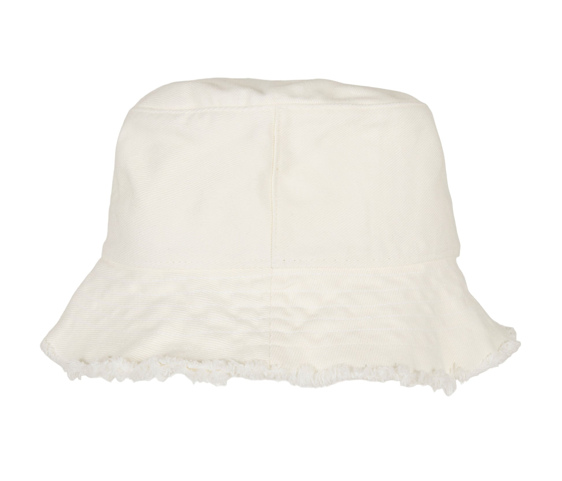 Chapeau Bord Effiloché - Off White