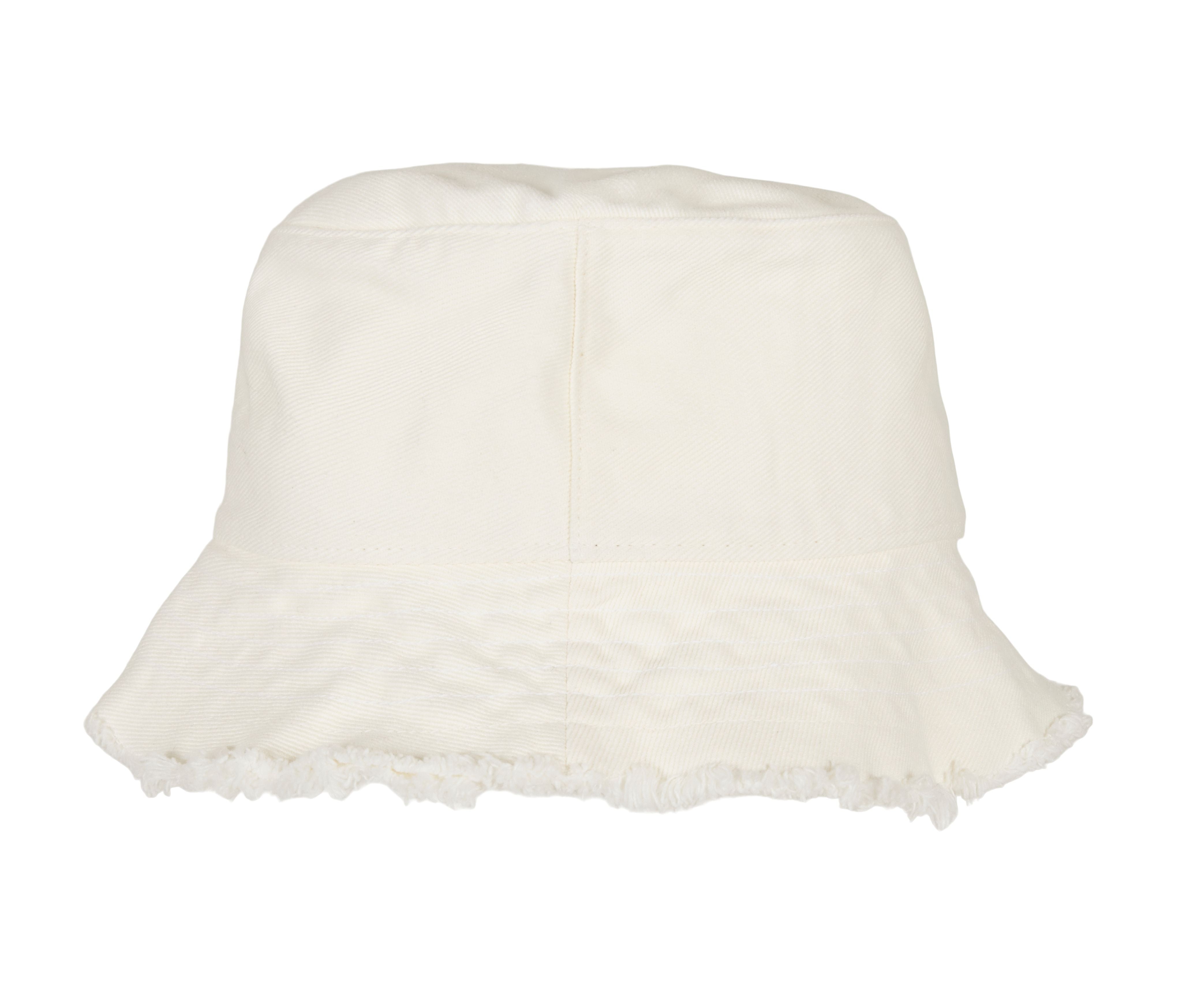 Chapeau Bord Effiloché - Off White
