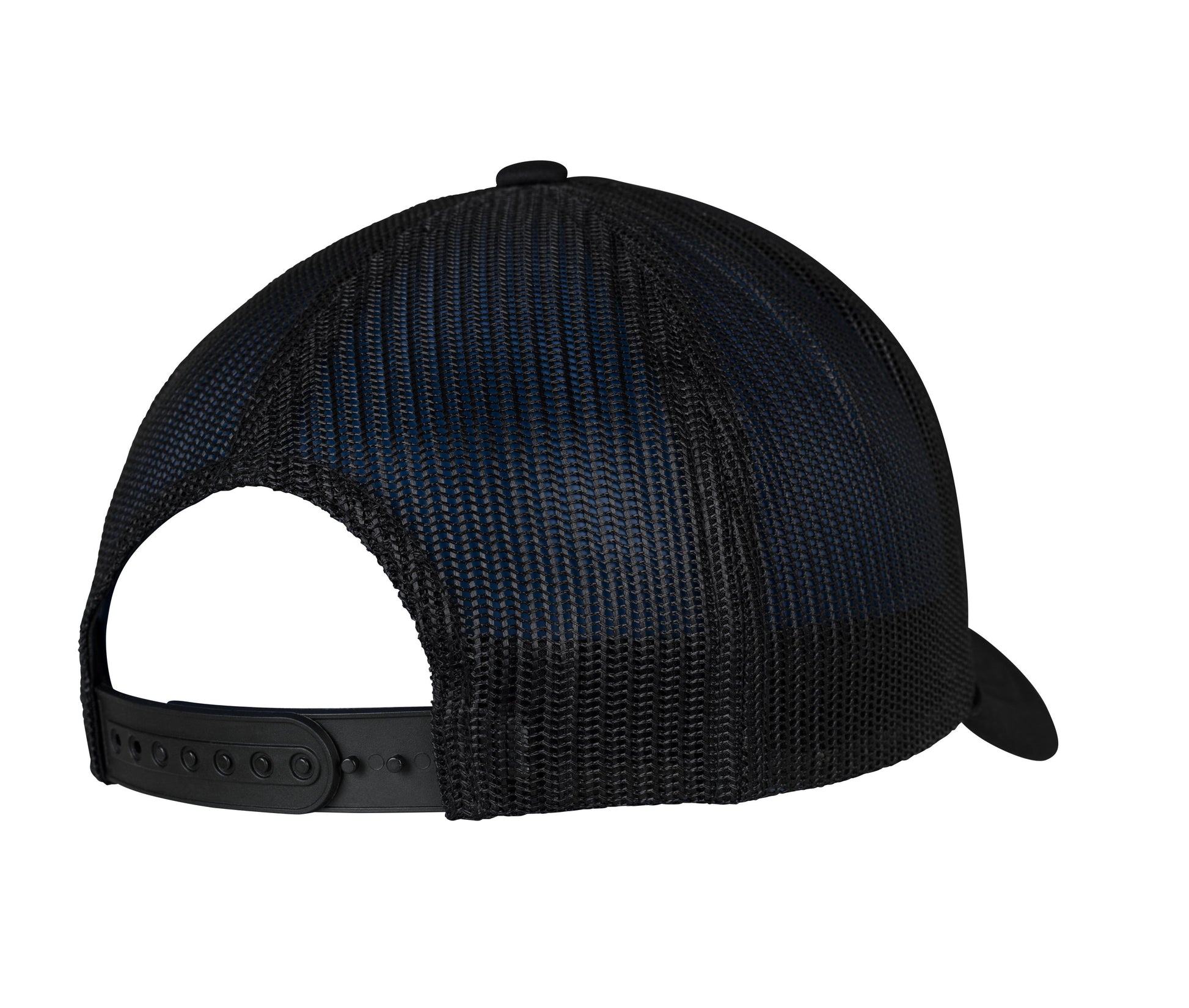 Casquette Style Trucker - Black / Black / Black