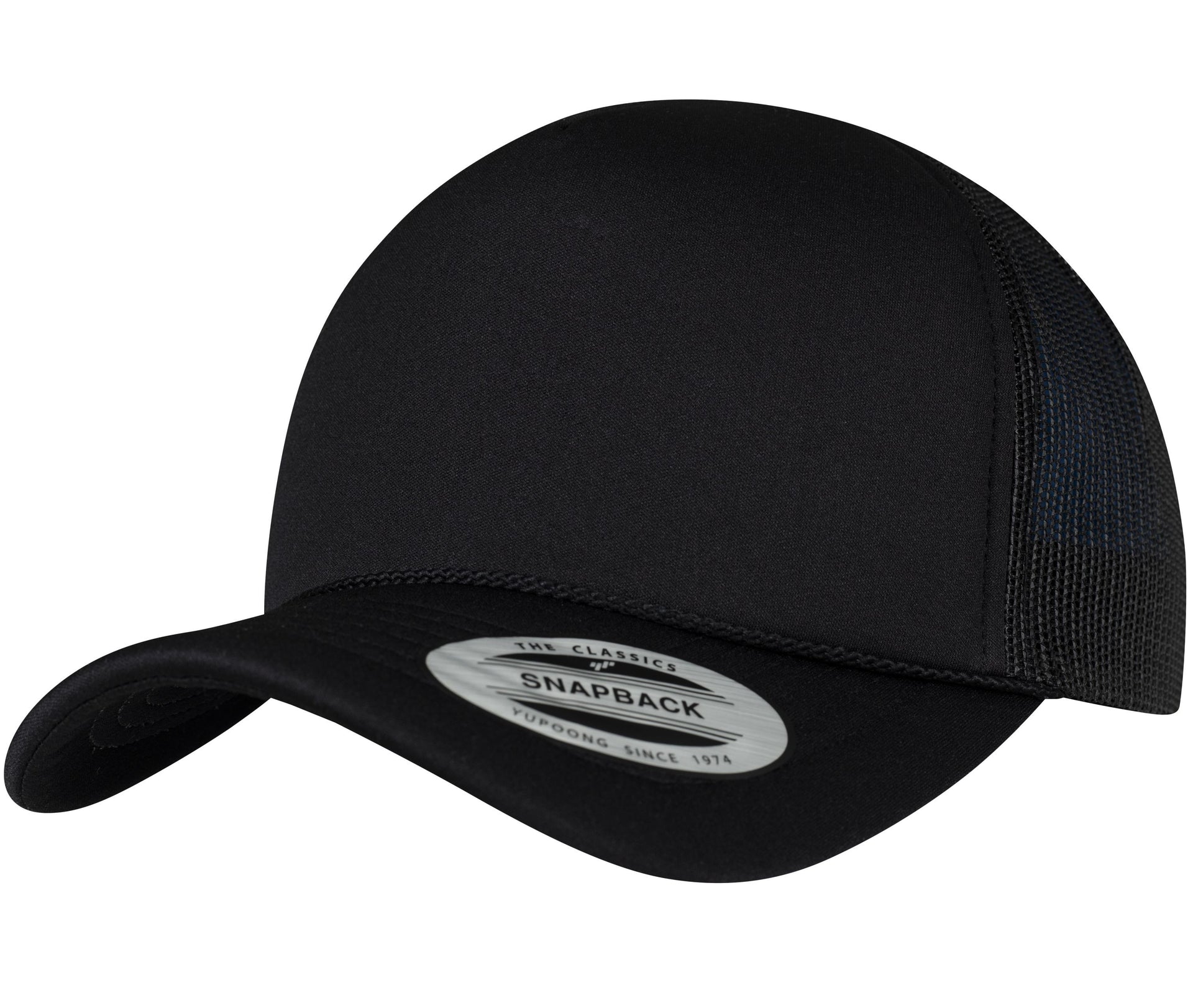 Casquette Style Trucker - Black / Black / Black