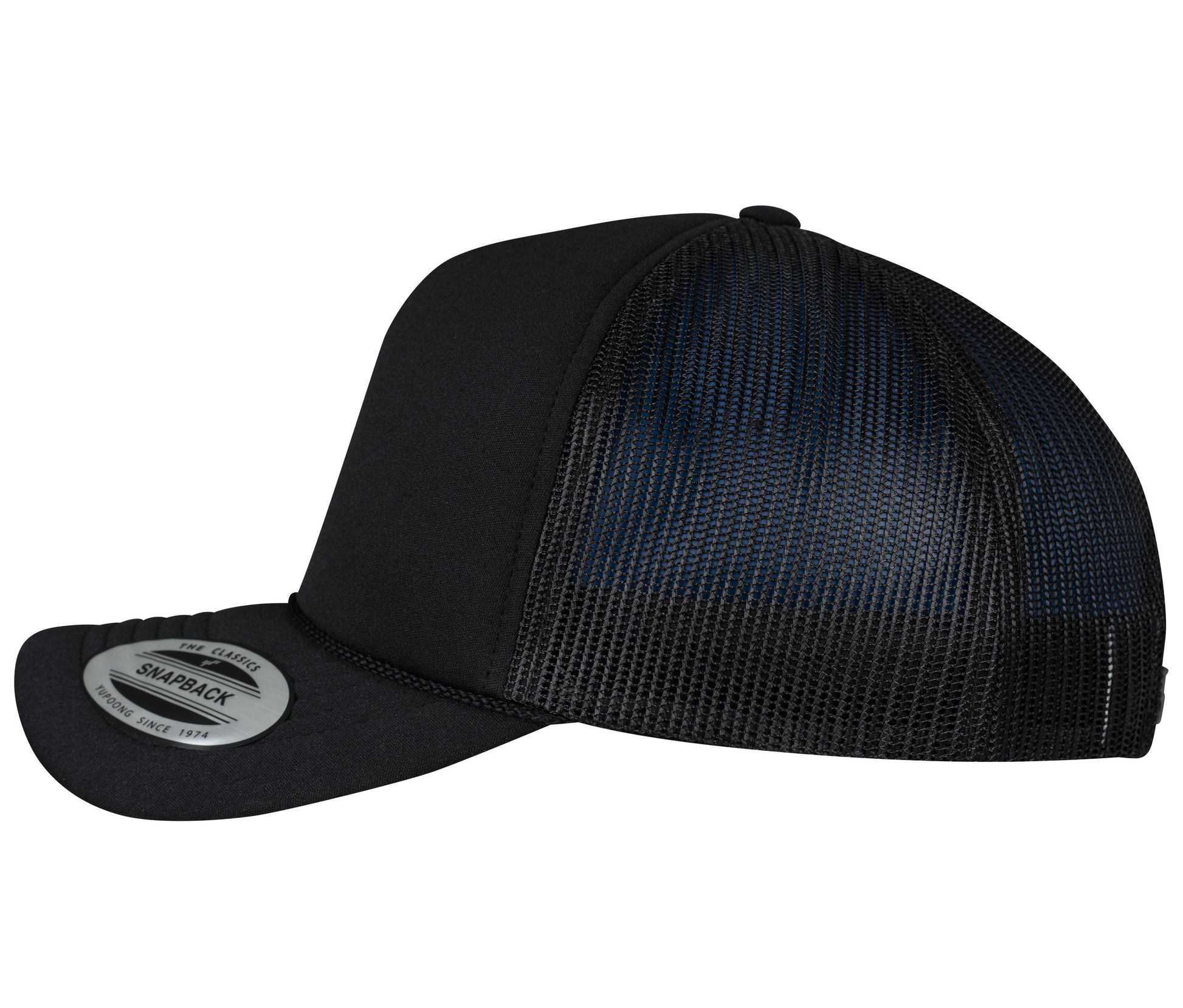 Casquette Style Trucker - Black / Black / Black