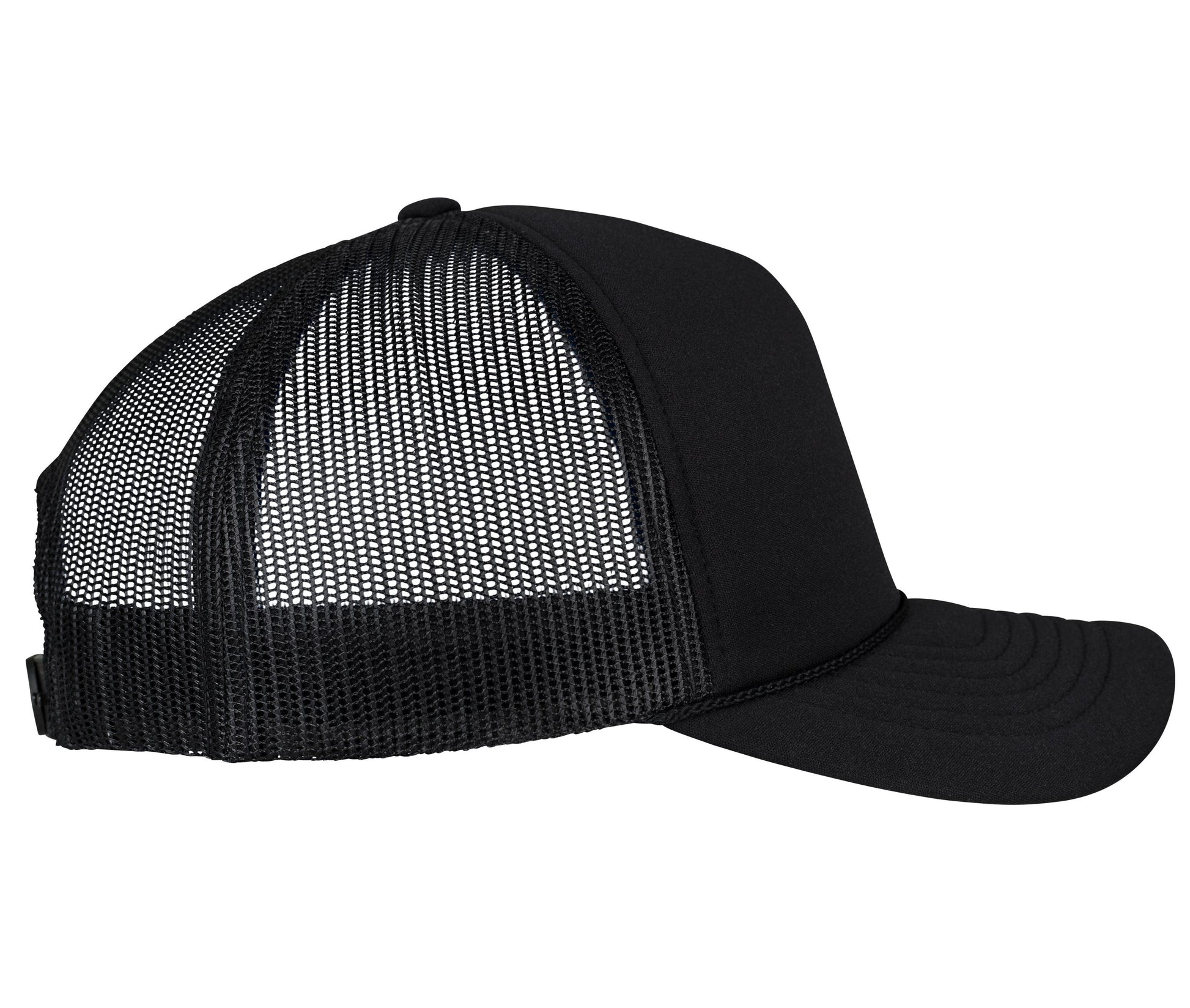 Casquette Style Trucker - Black / Black / Black