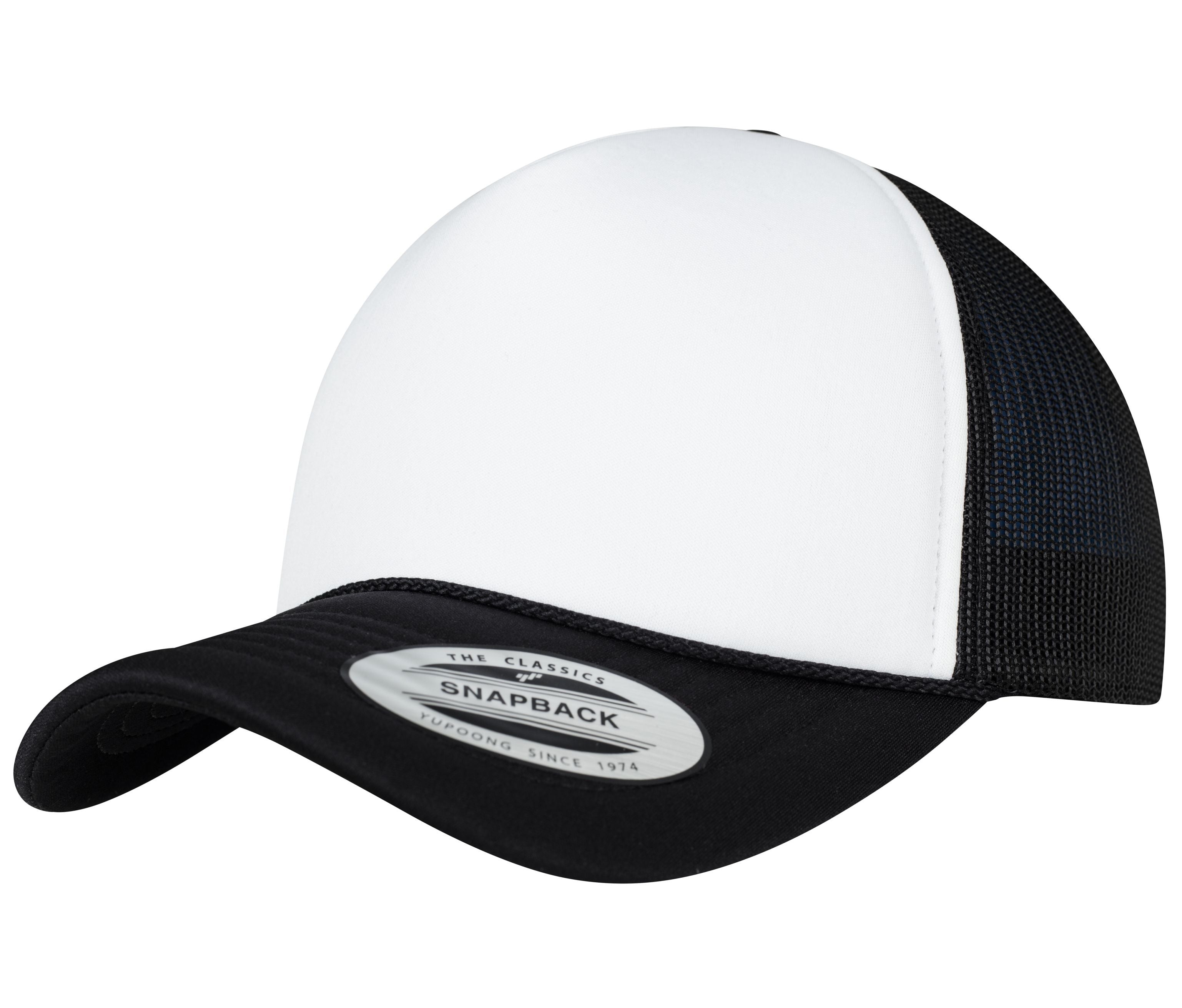 Casquette Style Trucker - Black / White / Black