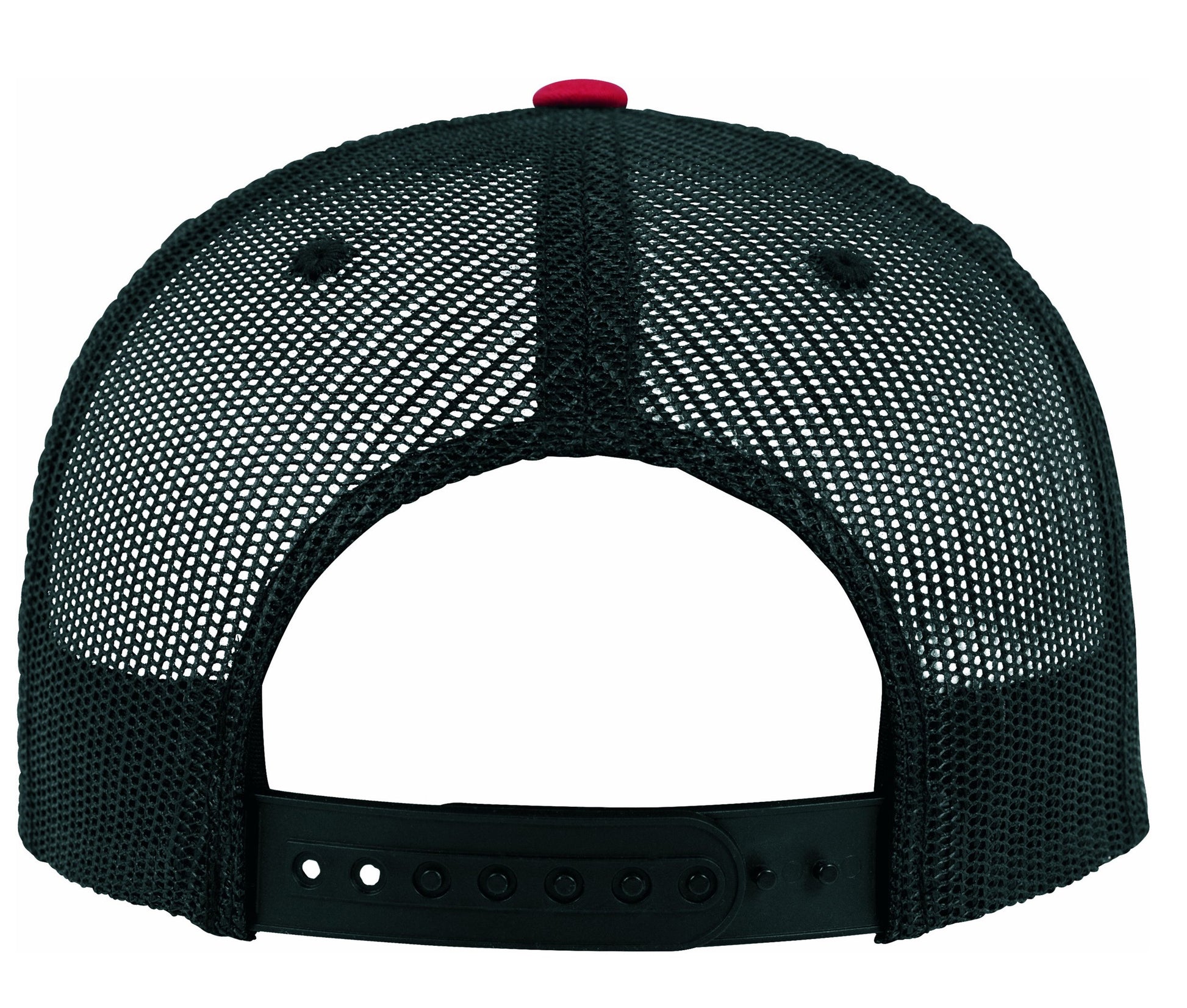 Casquette Américaine Visière Plate - Red / White / Black