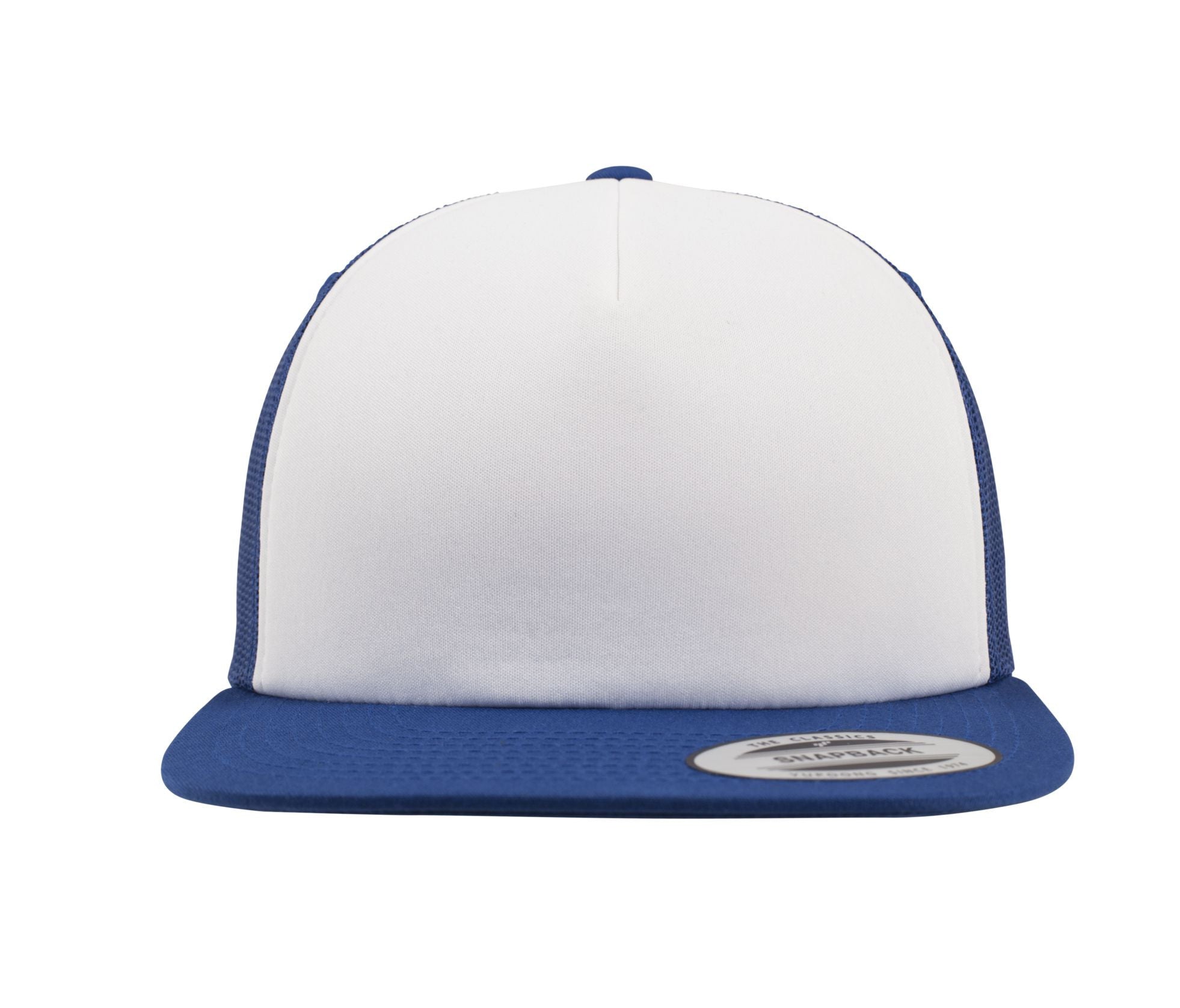 Casquette Américaine Visière Plate - Royal / White/royal