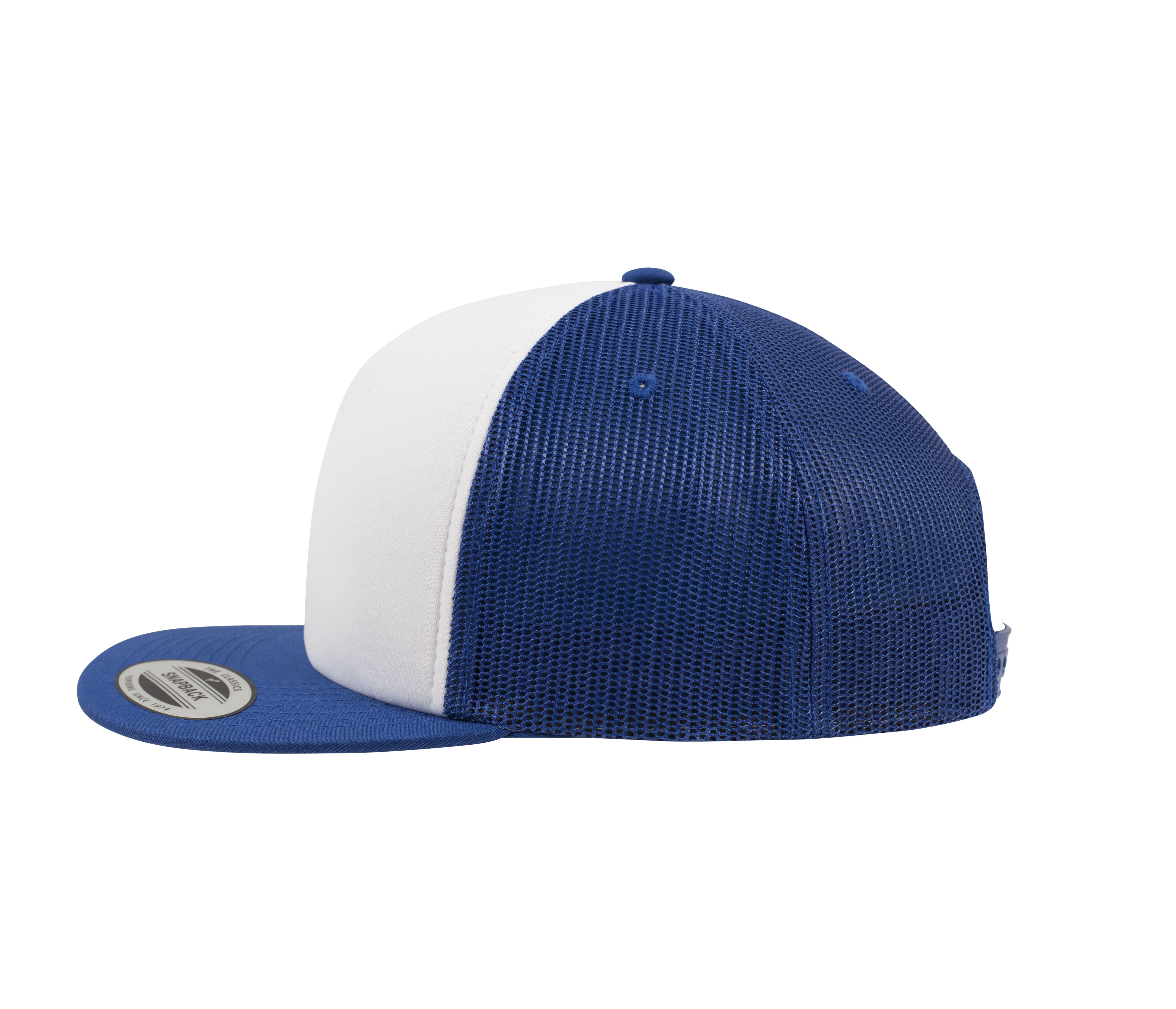 Casquette Américaine Visière Plate - Royal / White/royal