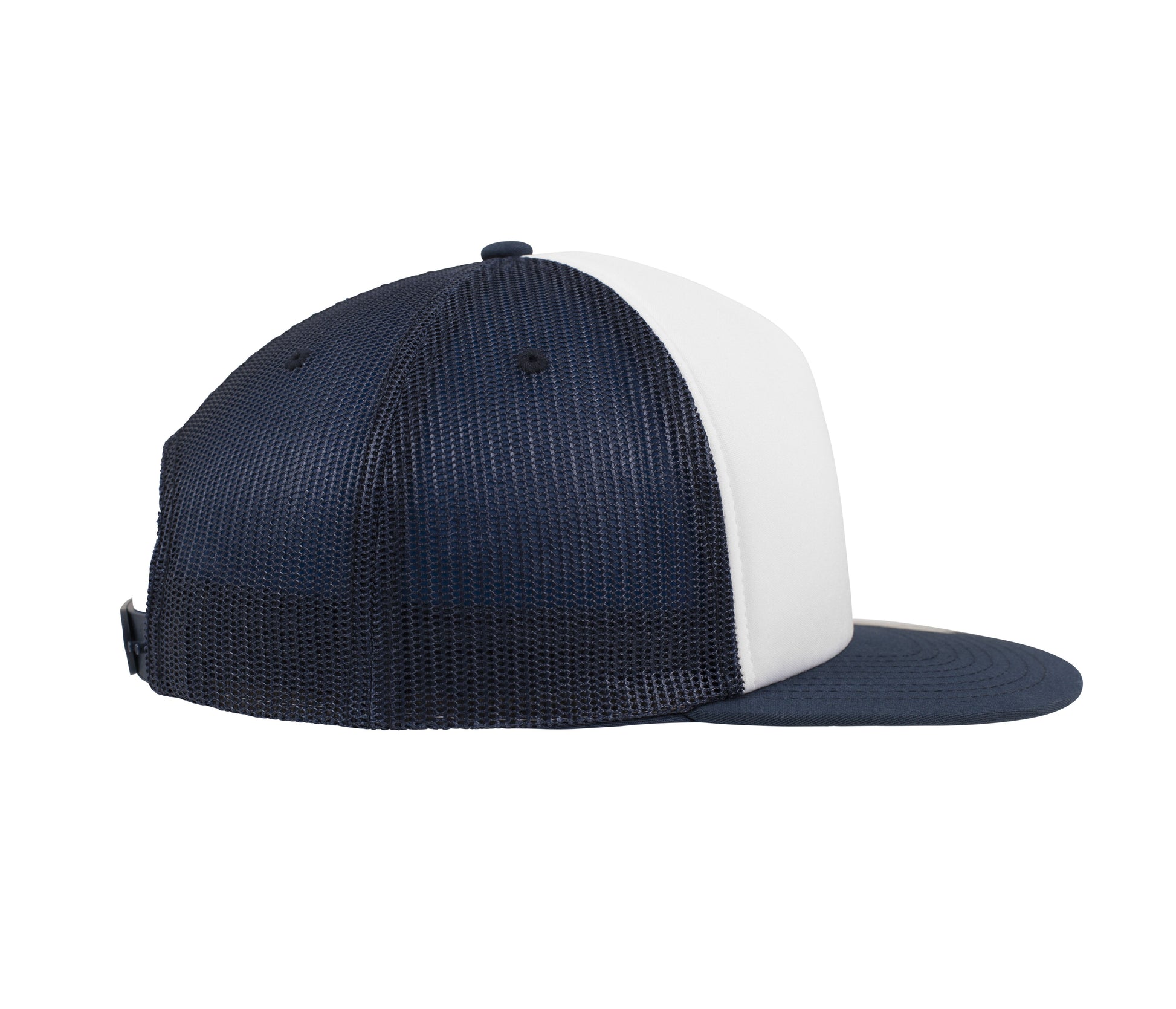 Casquette Américaine Visière Plate - Navy / White / Navy