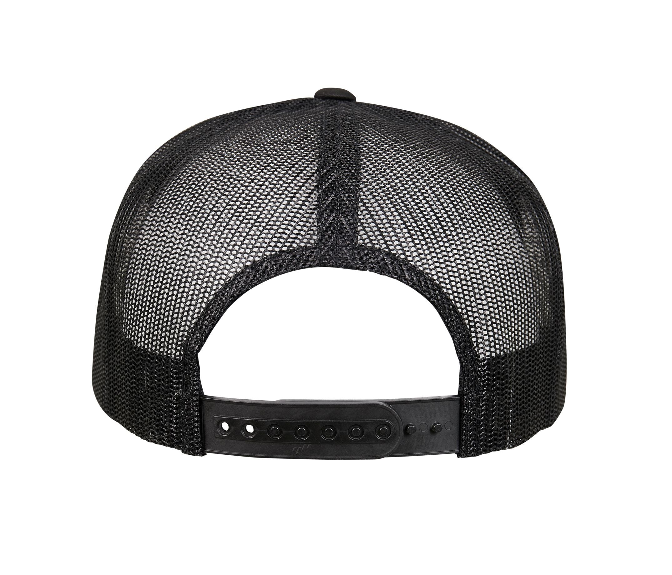 Casquette 5 Pans Style Trucker - Black