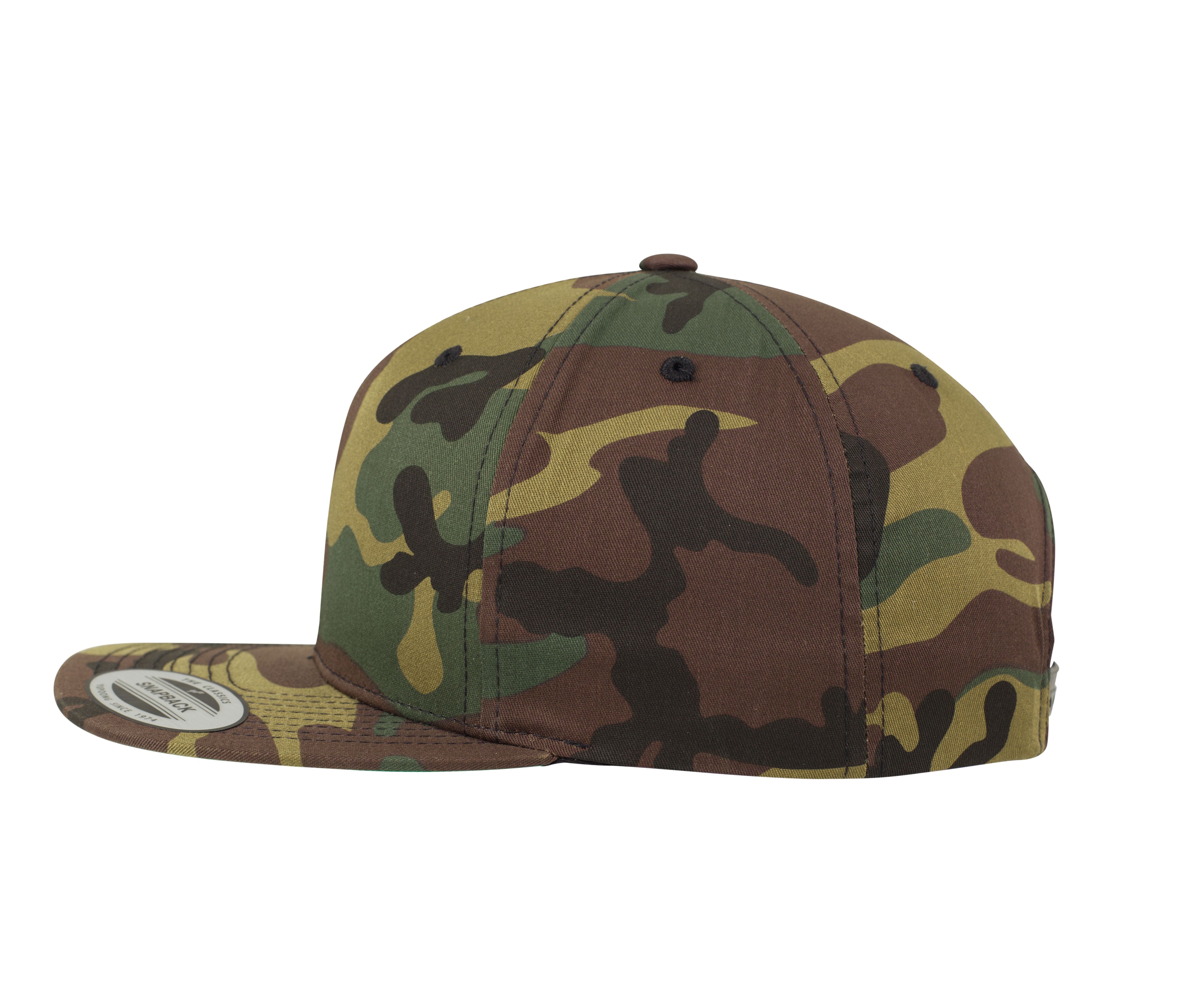Casquette Style Rappeur Camouflage - Camo