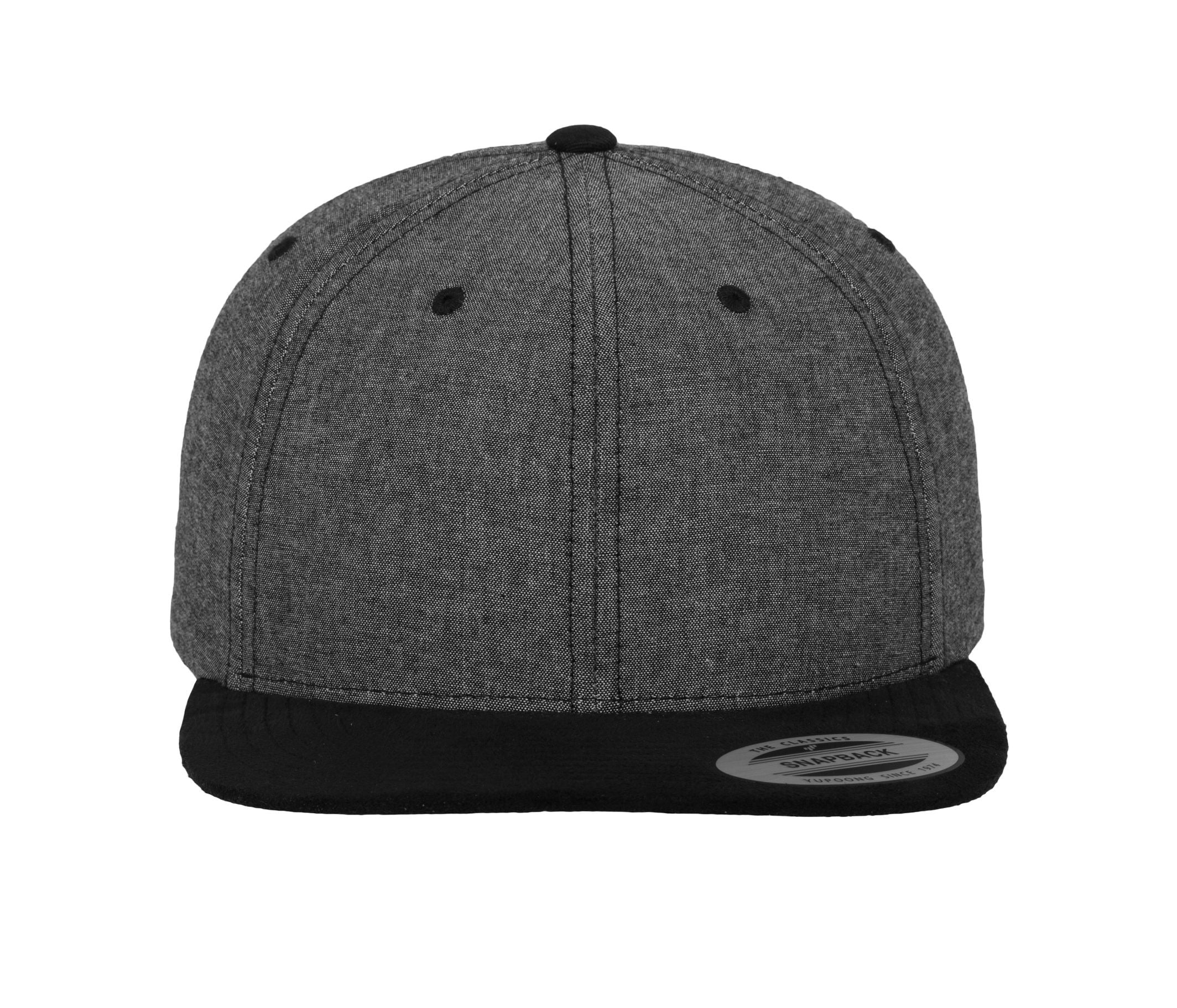 Casquette Snapback Toucher Velours - Black / Black