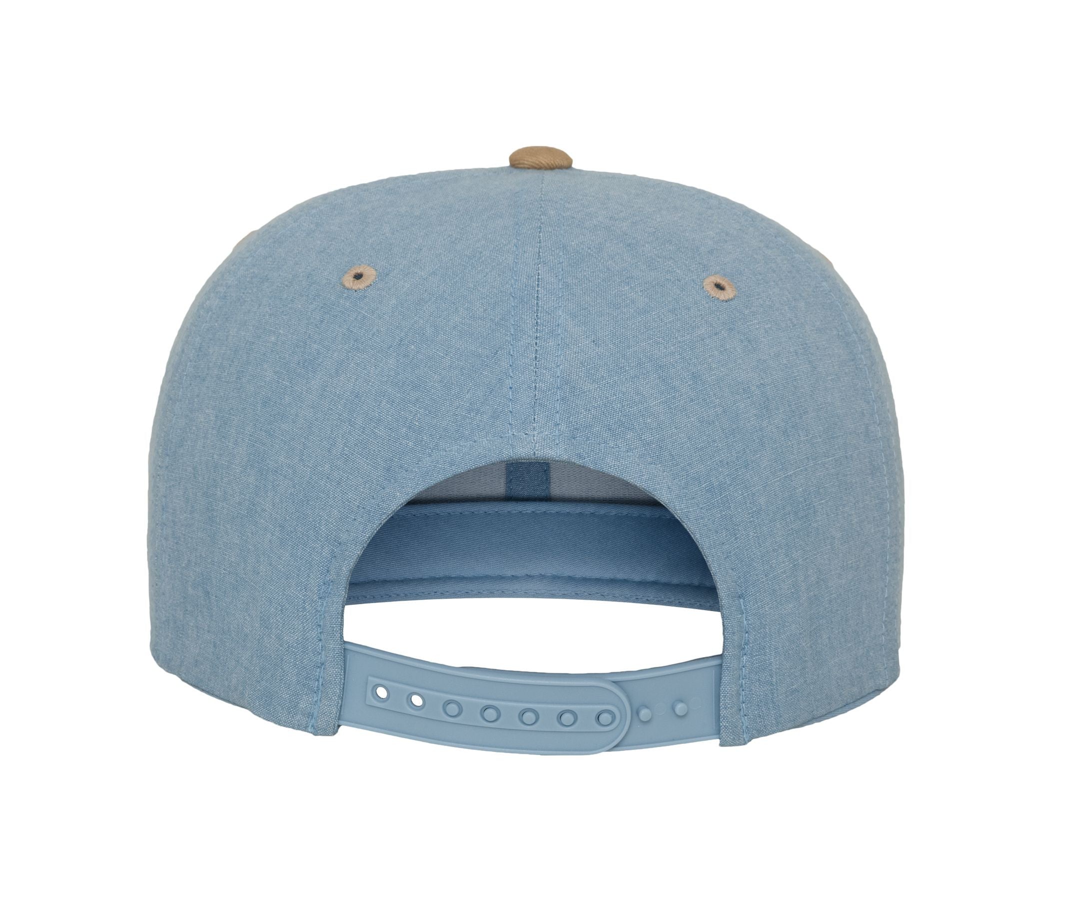 Casquette Snapback Toucher Velours - Blue / Beige