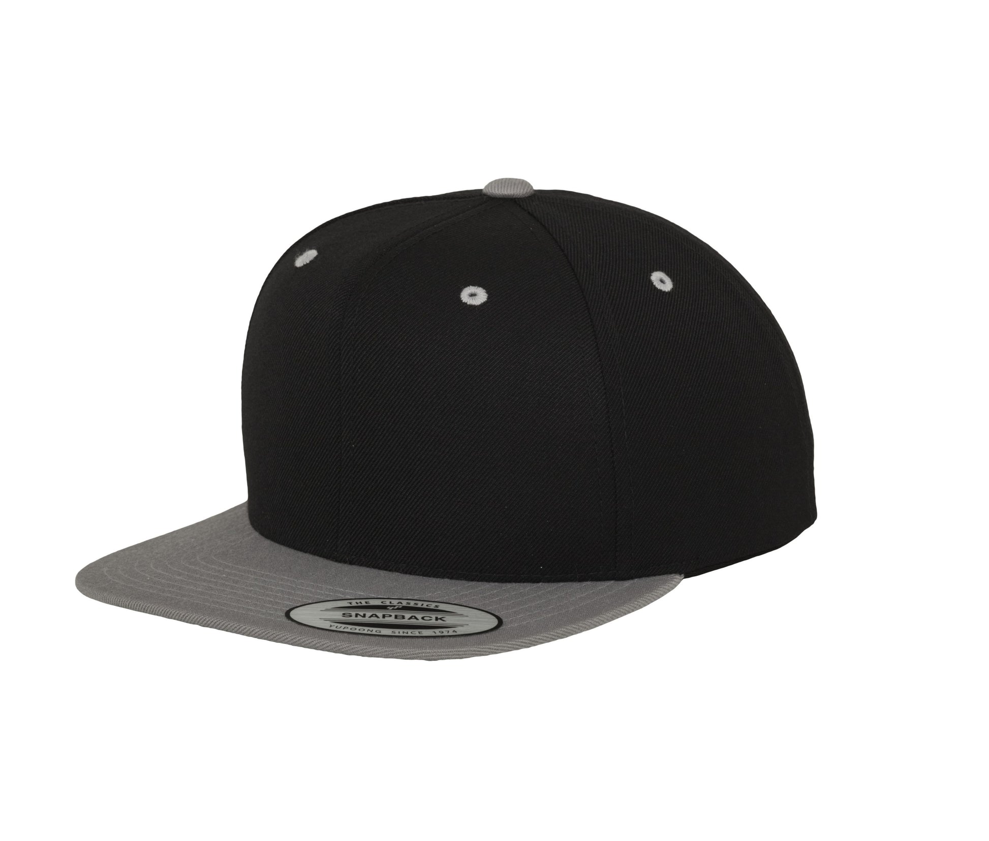Casquette Snapback Bicolore - Black/silver