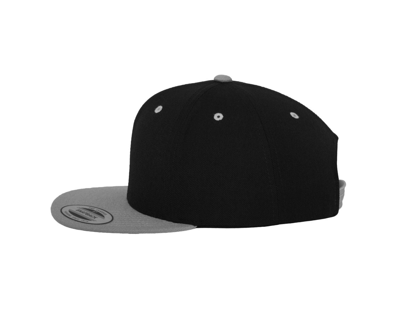 Casquette Snapback Bicolore - Black/silver