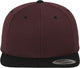 Maroon / Black