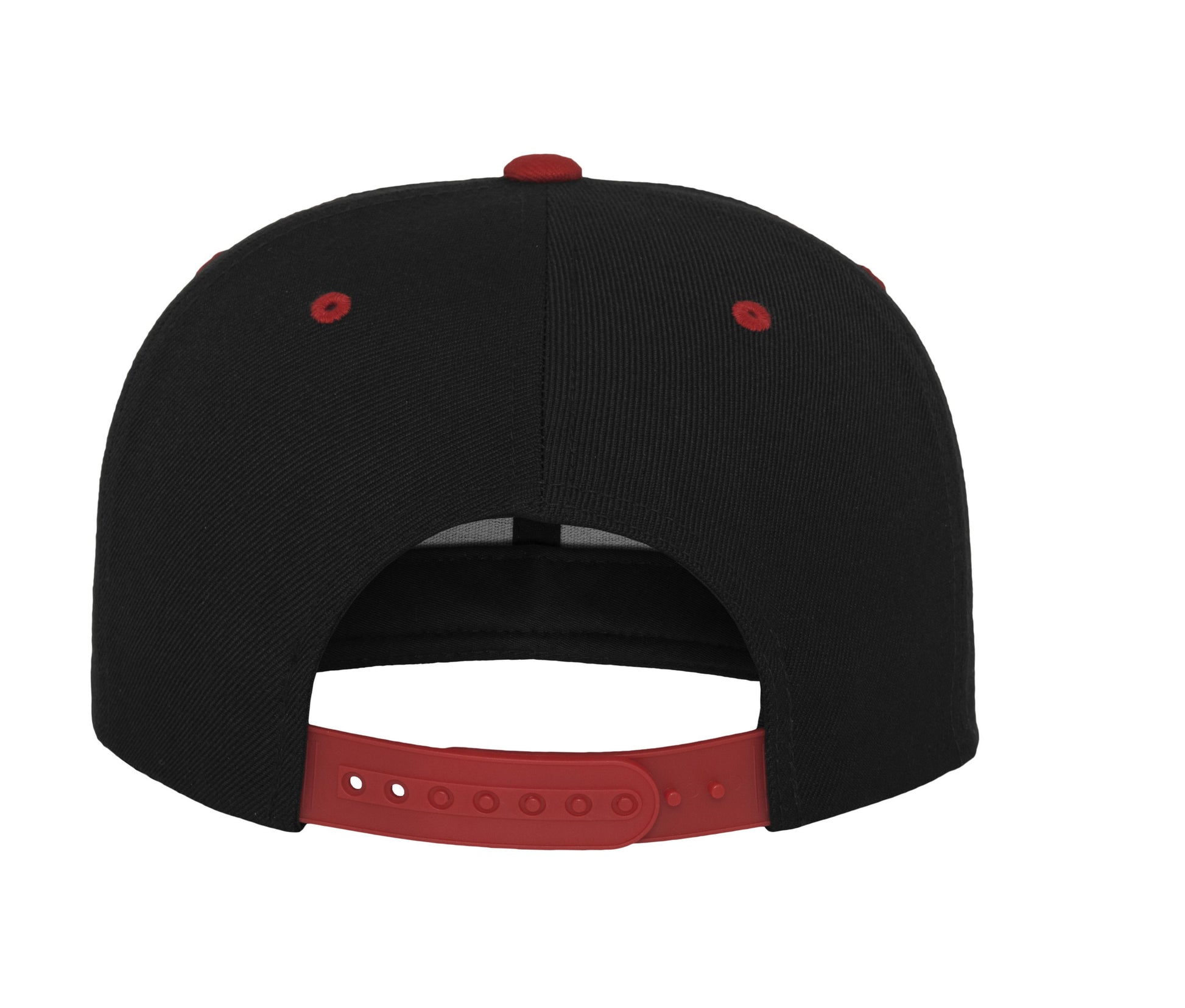 Casquette Snapback Bicolore - Black/red