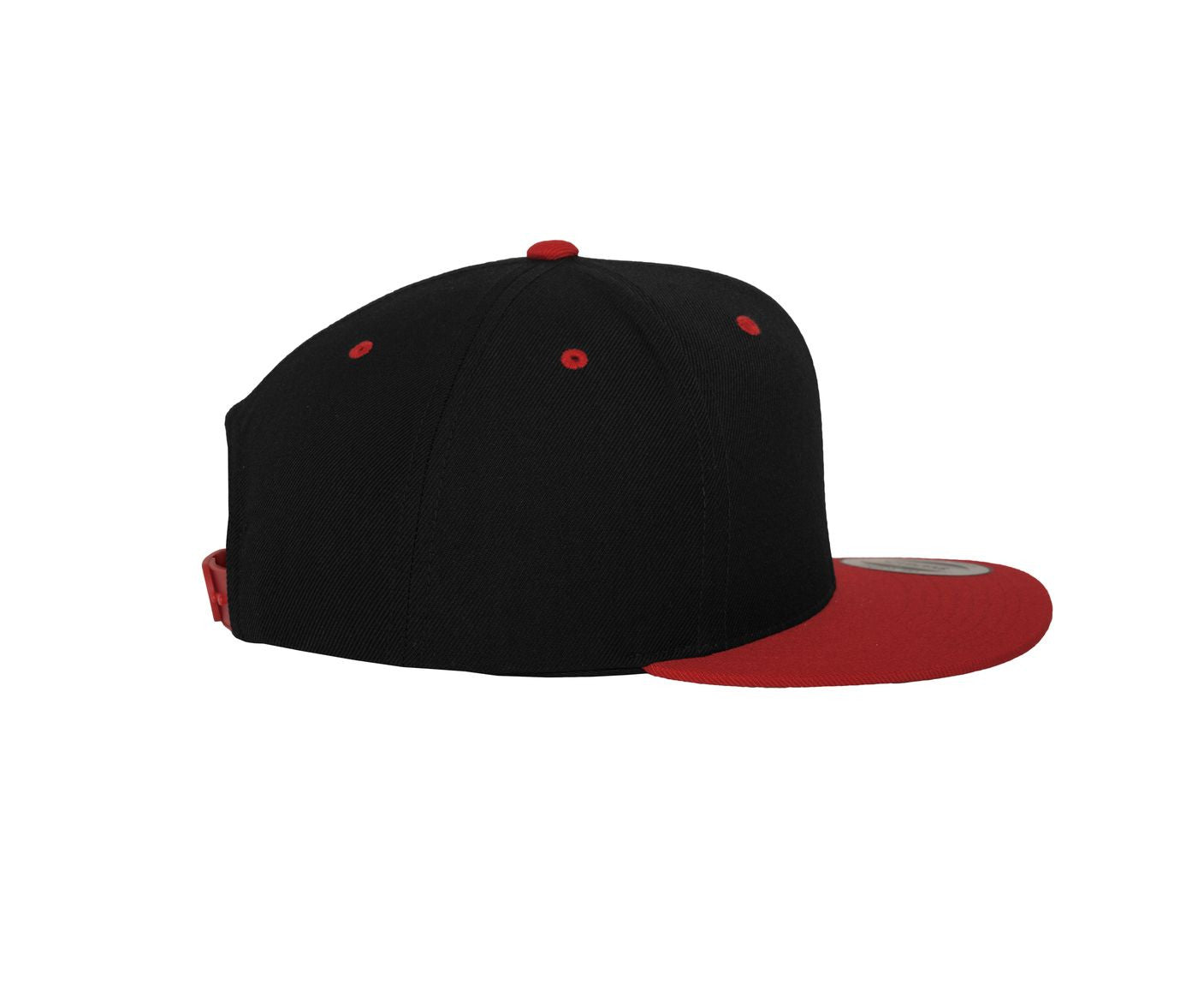 Casquette Snapback Bicolore - Black/red