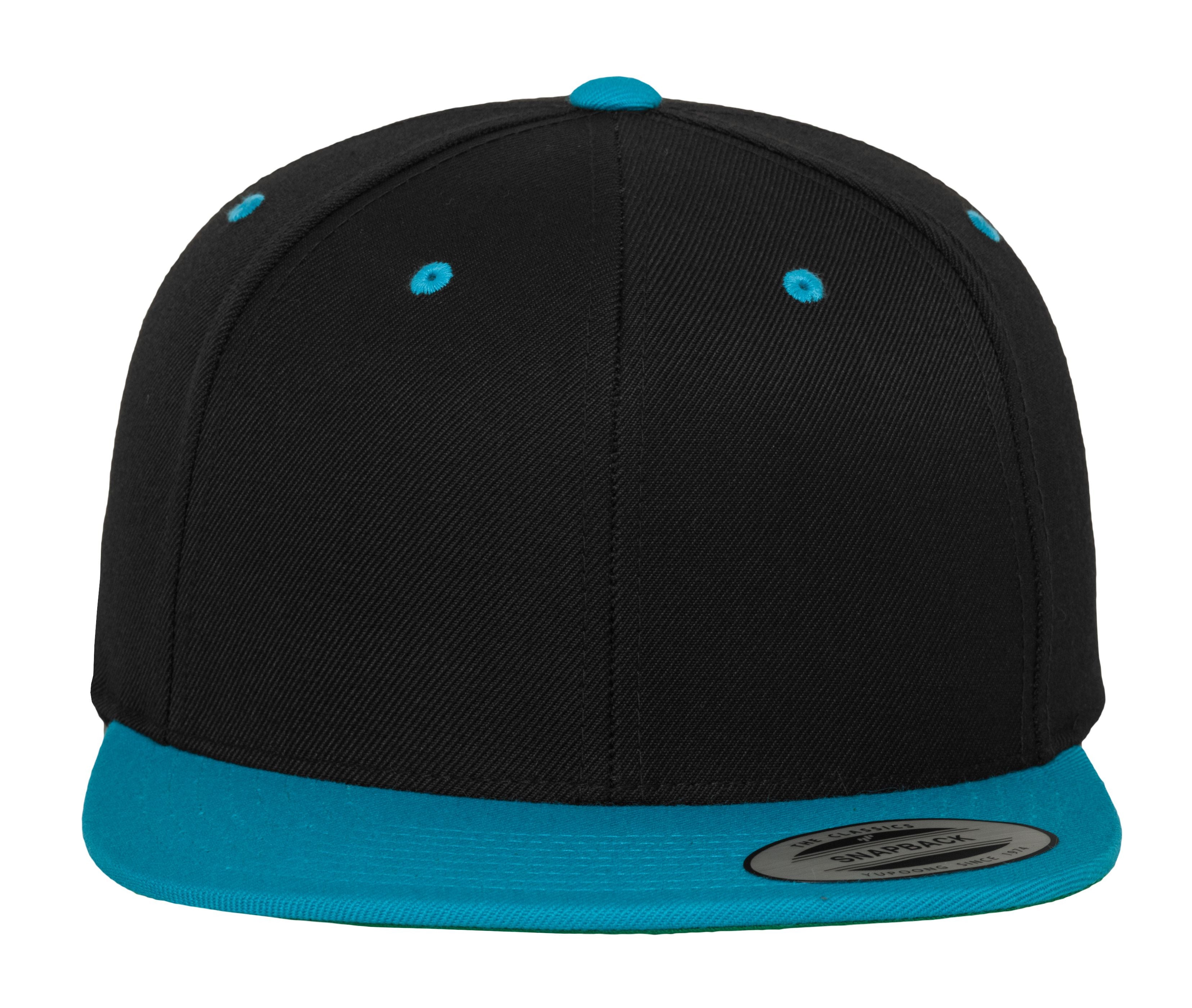 Casquette Snapback Bicolore - Black / Teal