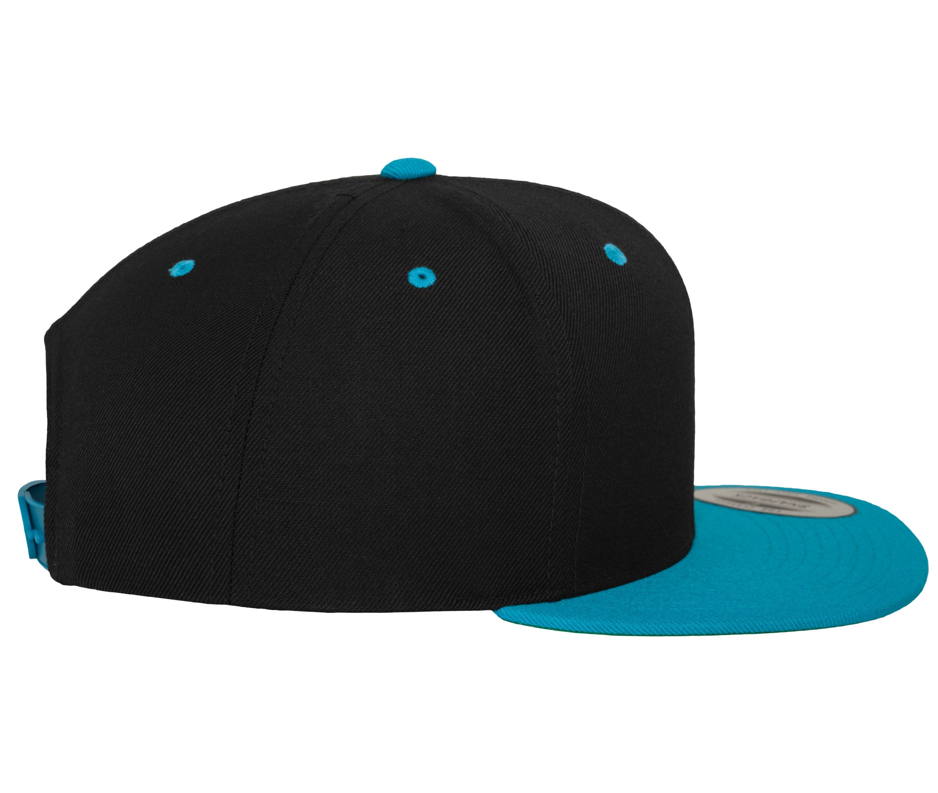 Casquette Snapback Bicolore - Black / Teal