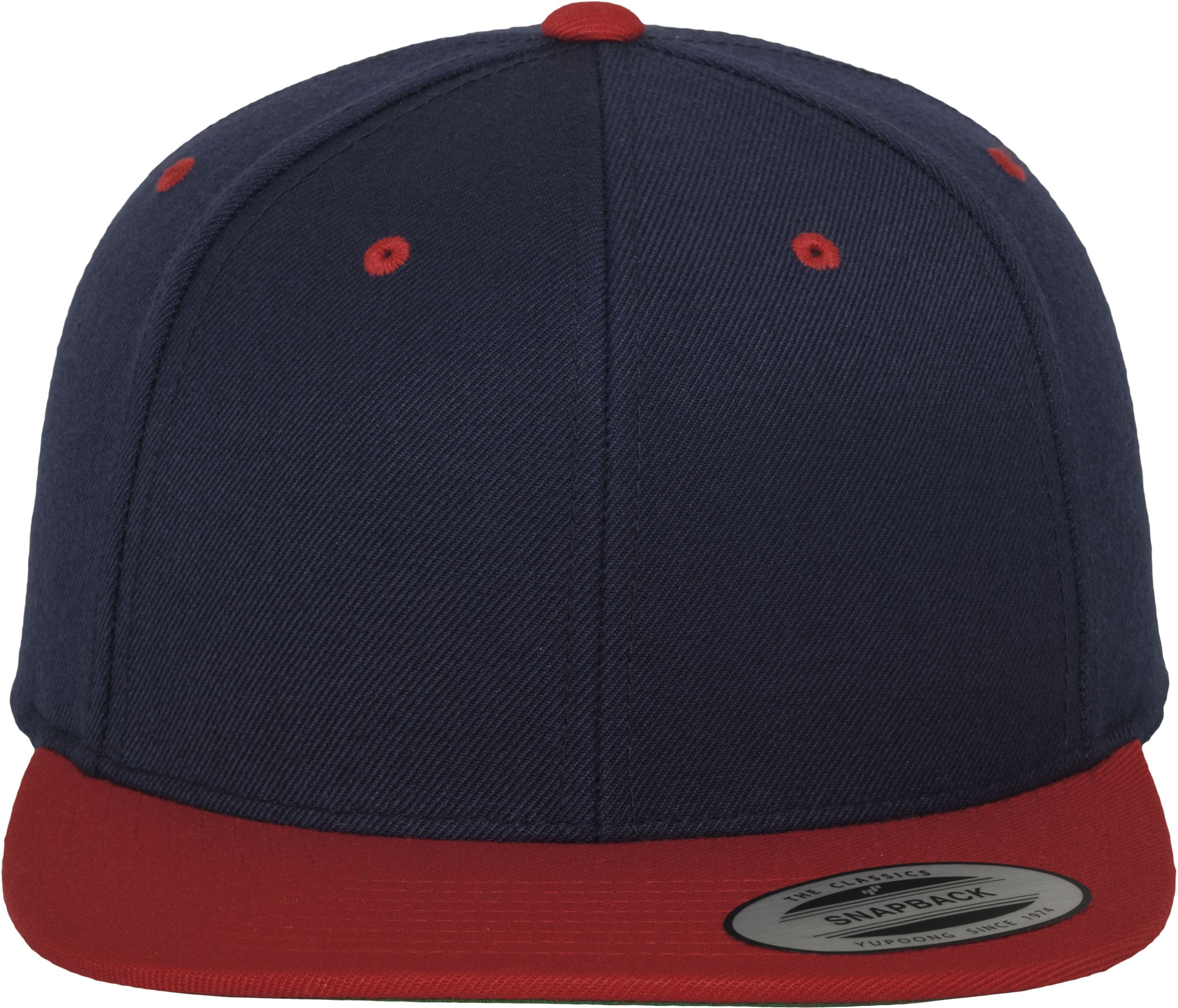 Casquette Snapback Bicolore - Navy / Red