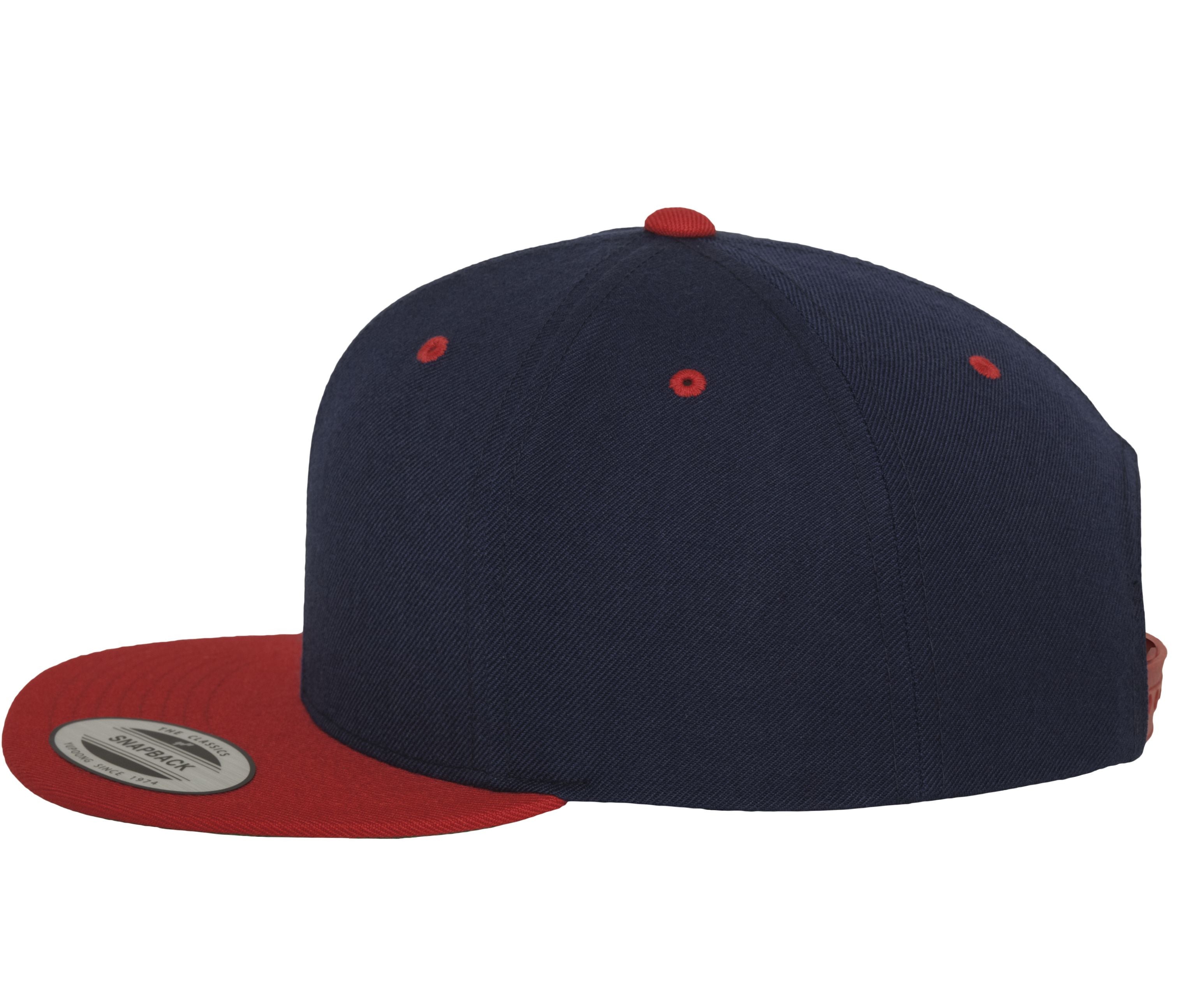 Casquette Snapback Bicolore - Navy / Red