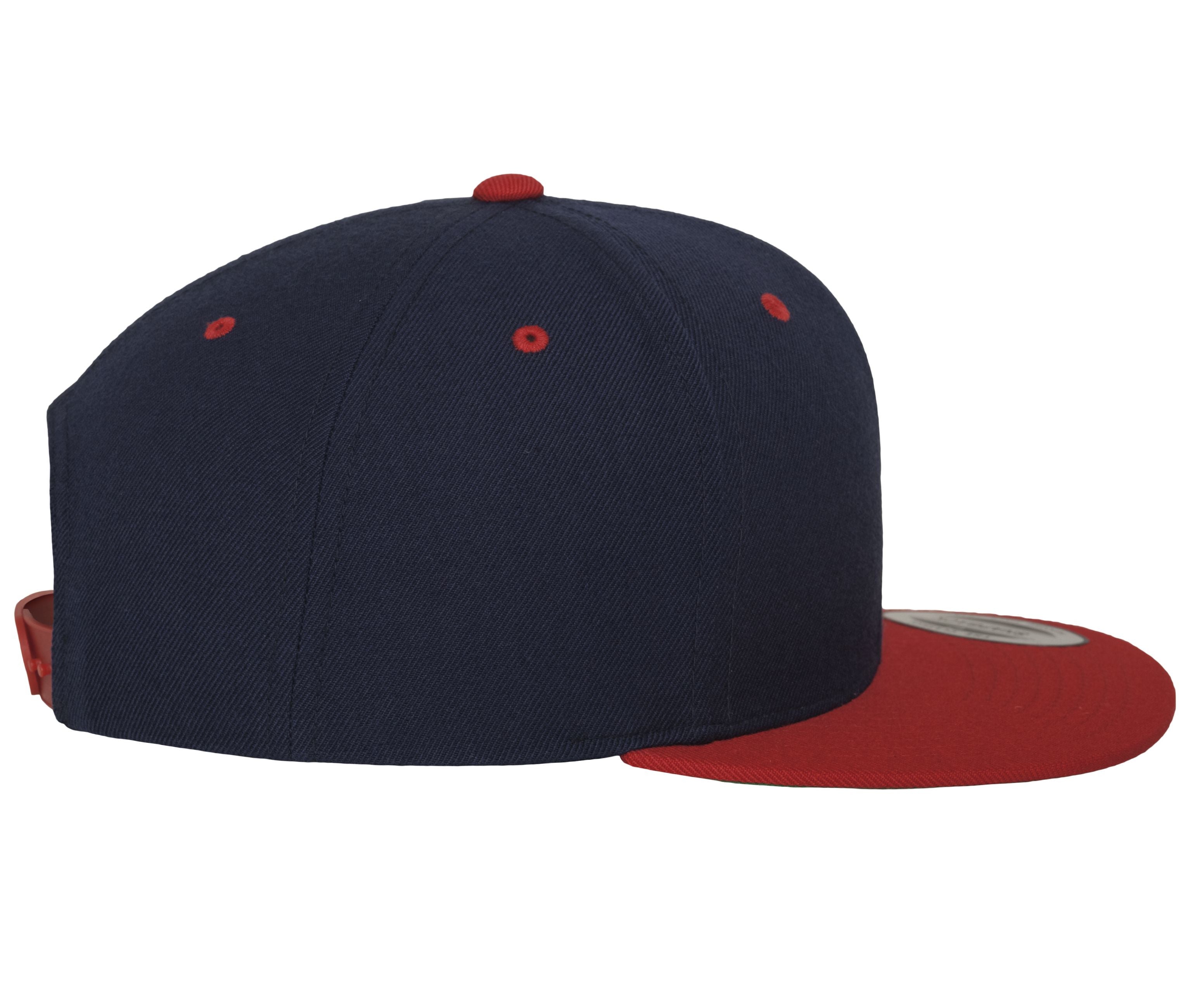 Casquette Snapback Bicolore - Navy / Red
