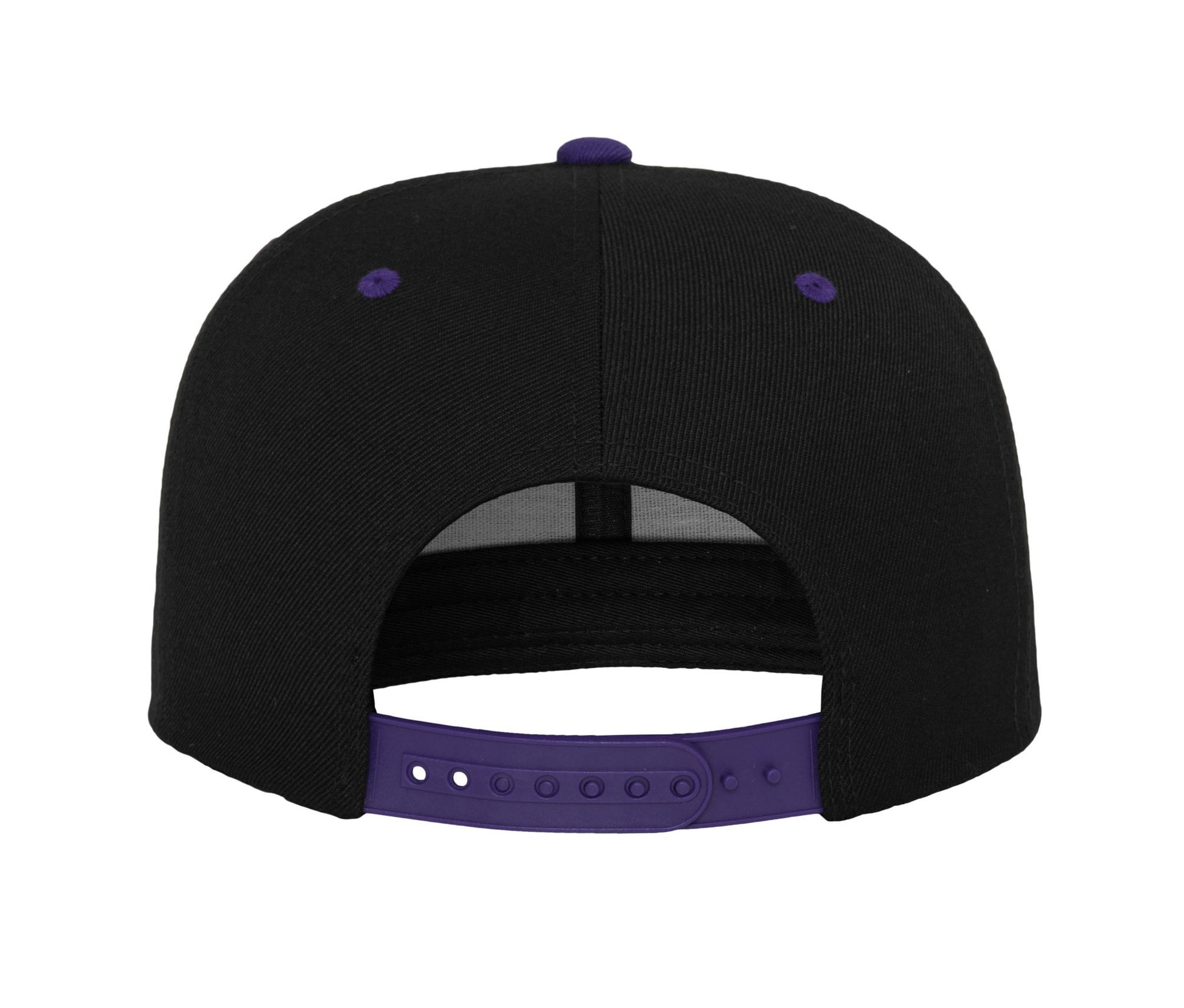 Casquette Snapback Bicolore - Black / Purple