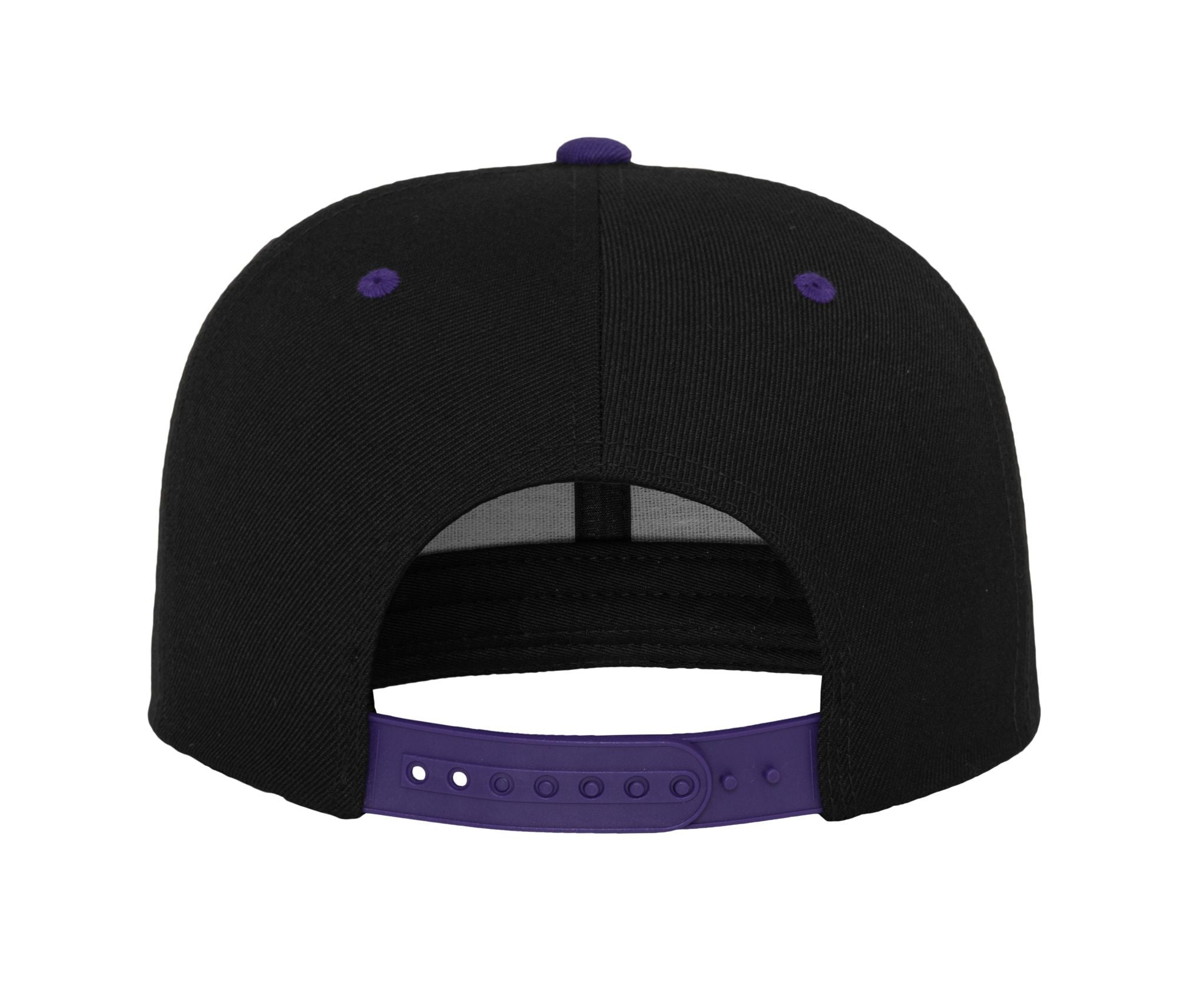 Casquette Snapback Bicolore - Black / Purple