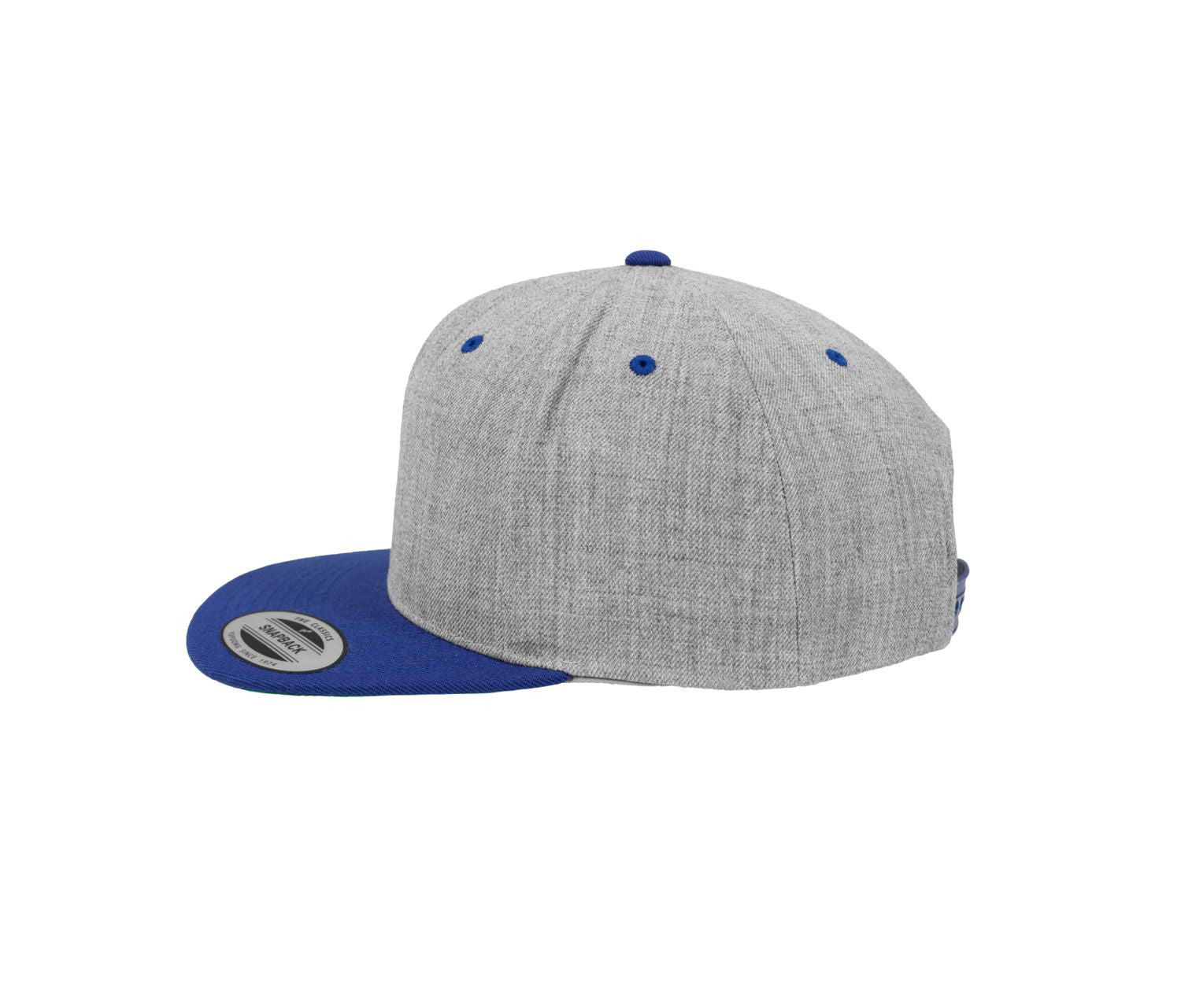 Casquette Snapback Bicolore - Heather/royal