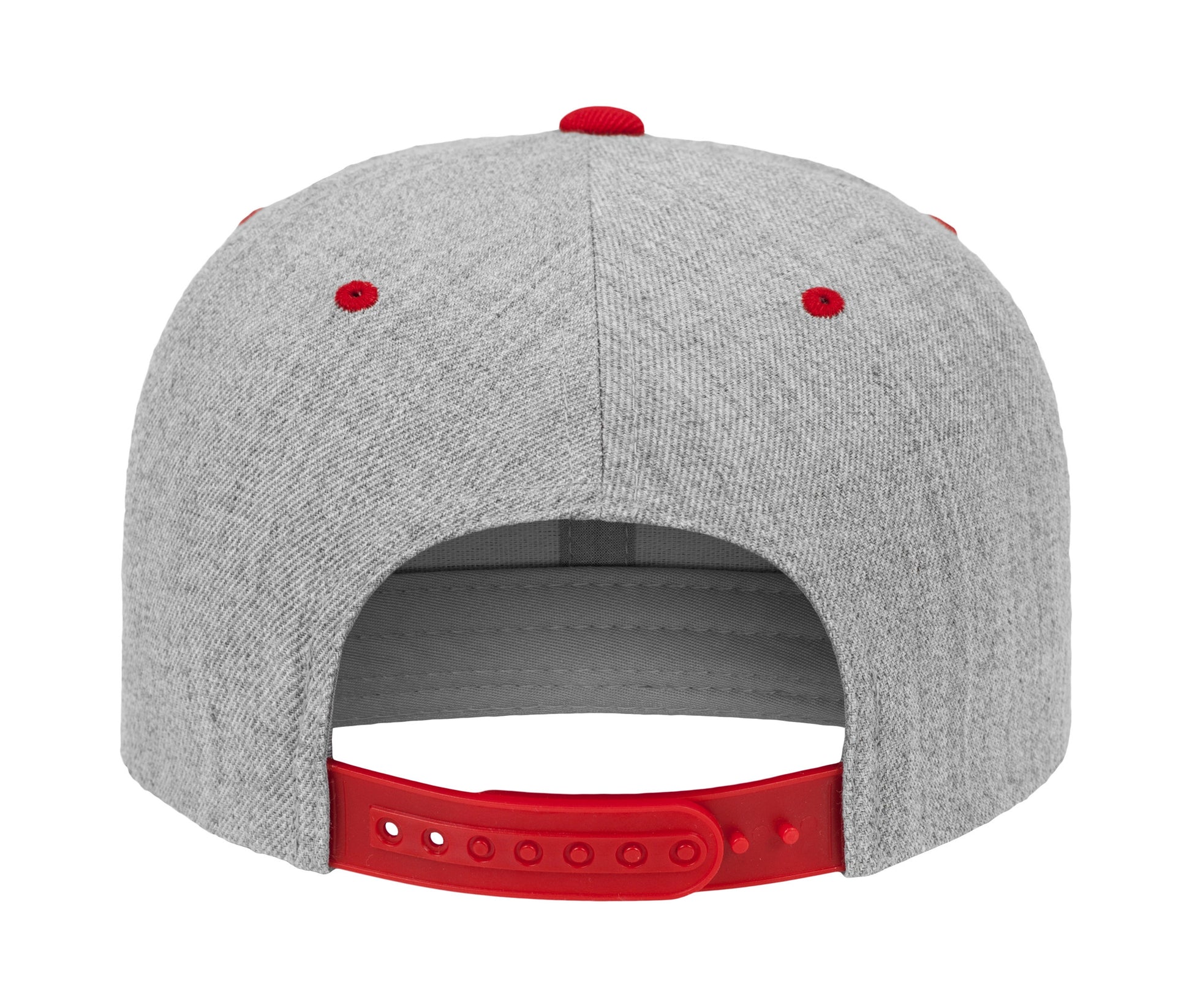 Casquette Snapback Bicolore - Heather/red