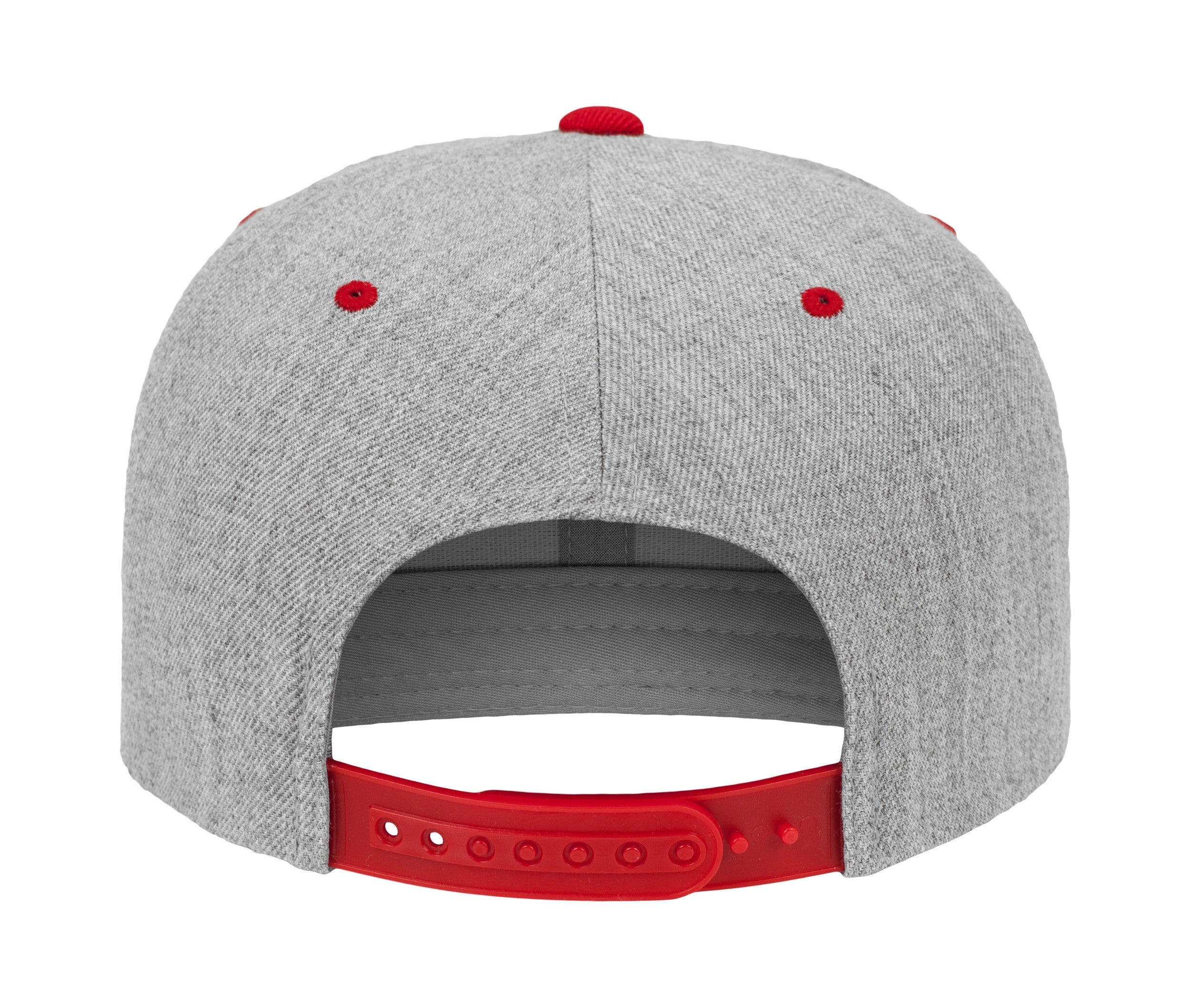 Casquette Snapback Bicolore - Heather/red