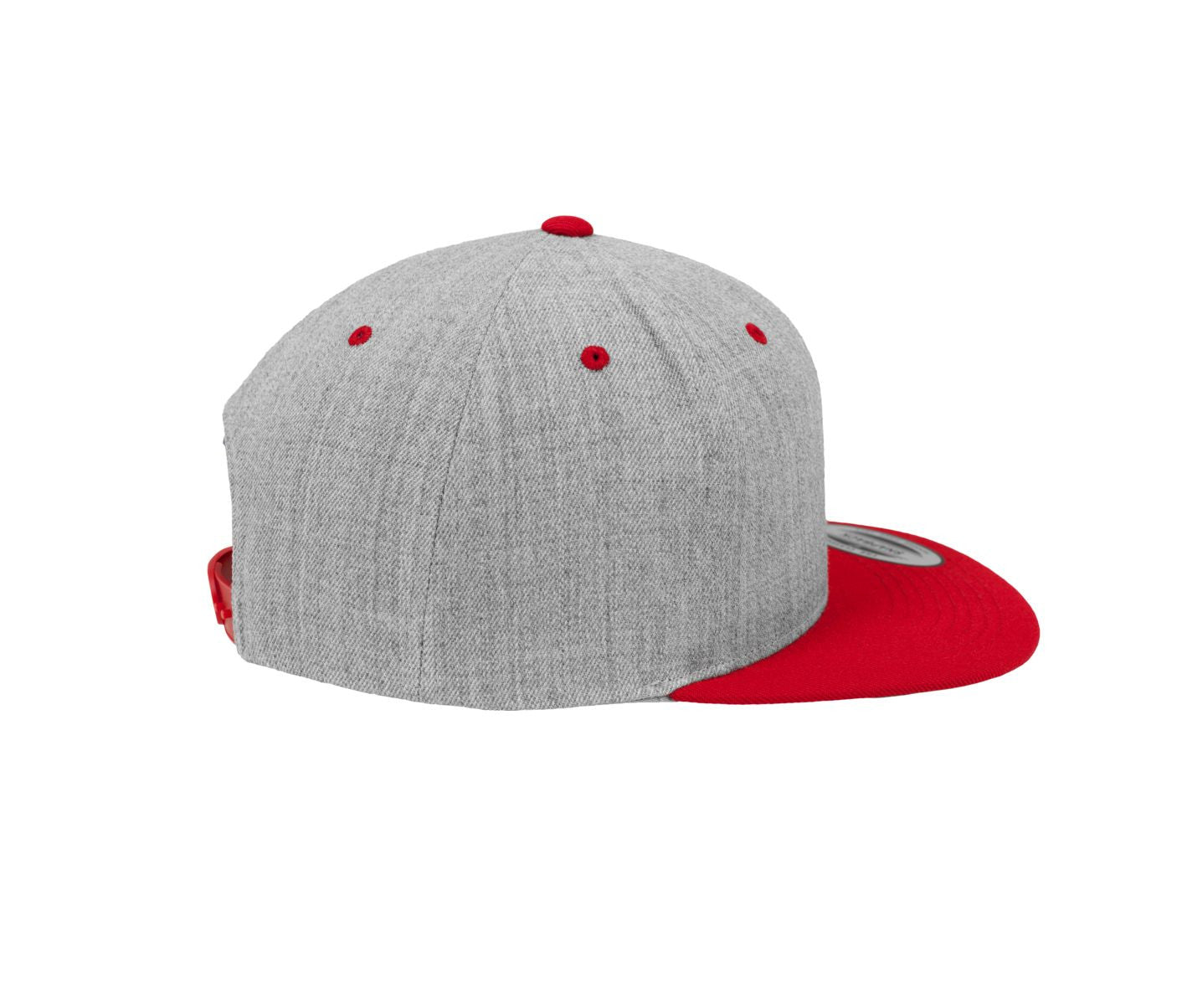 Casquette Snapback Bicolore - Heather/red