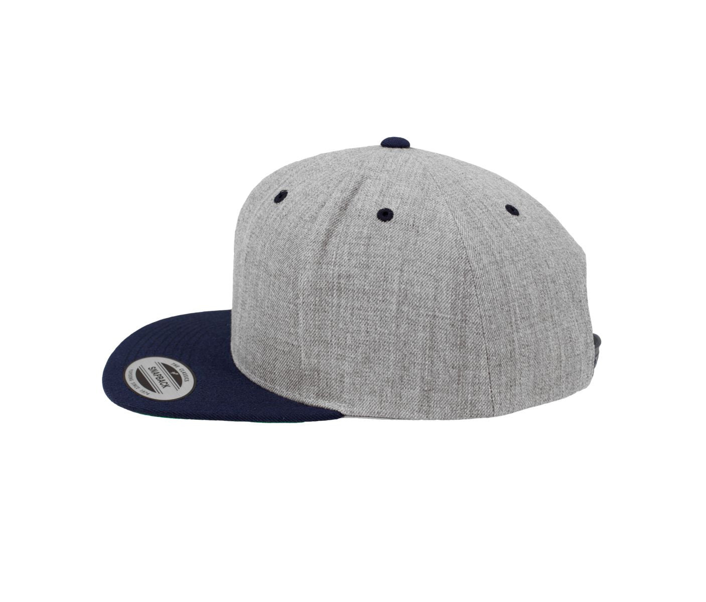 Casquette Snapback Bicolore - Heather/navy