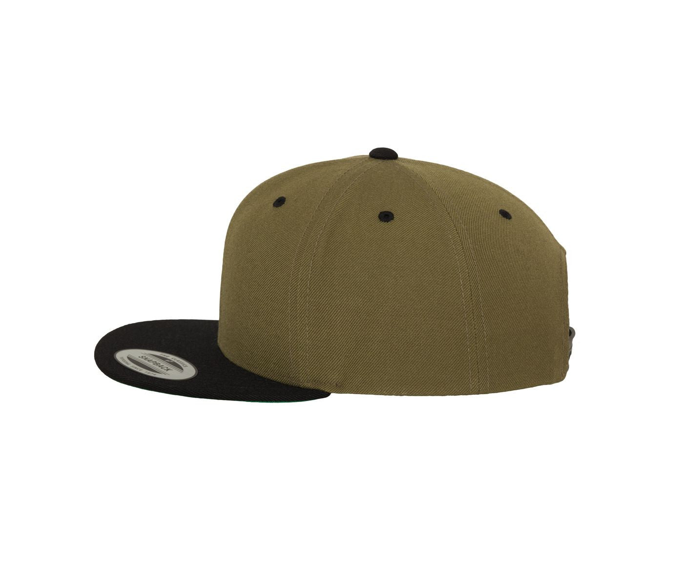 Casquette Snapback Bicolore - Olive/black