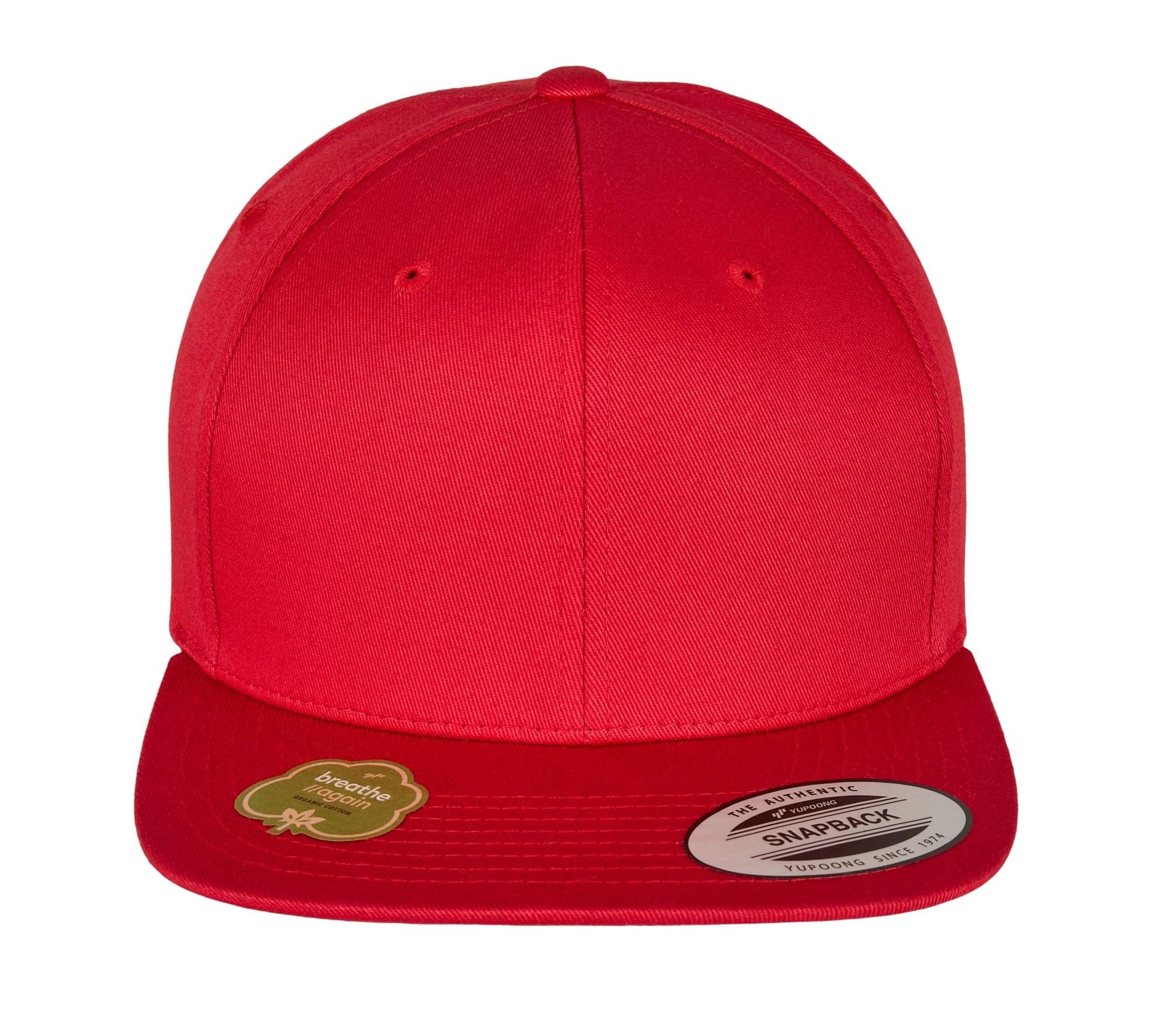 Casquette Snapback Organique - Red