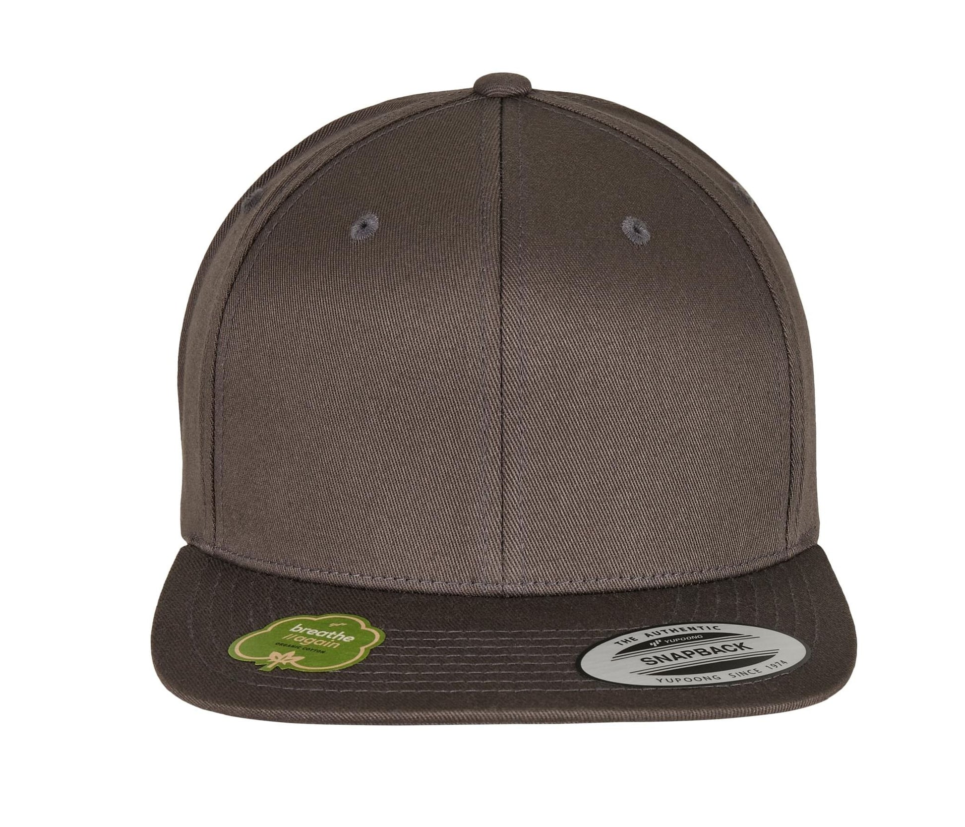 Casquette Snapback Organique - Dark Grey
