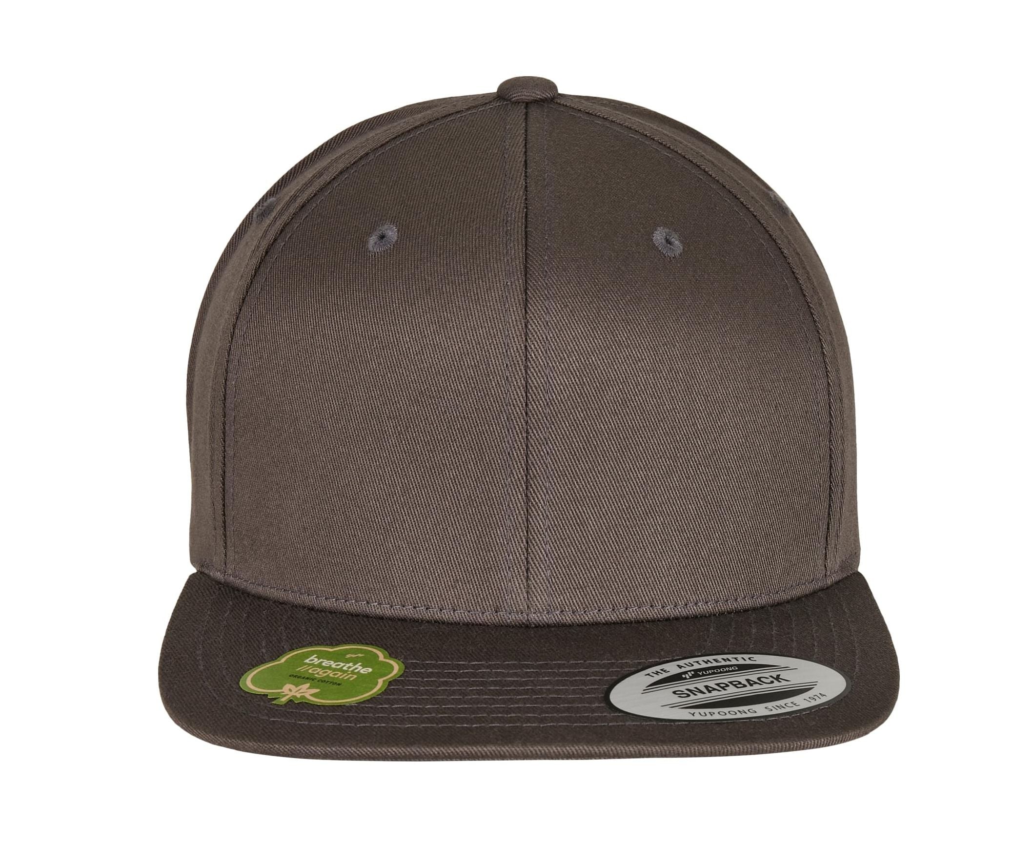 Casquette Snapback Organique - Dark Grey