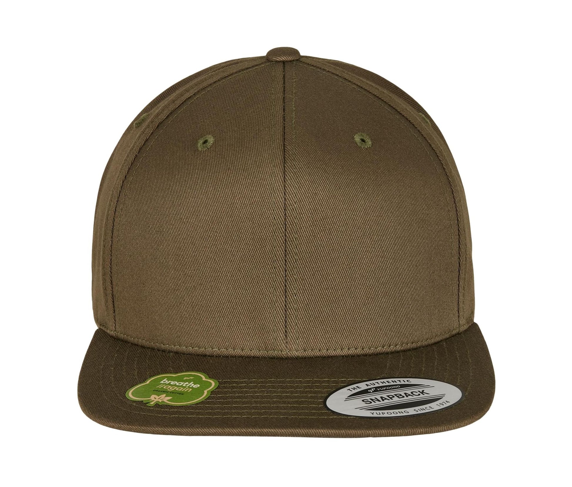 Casquette Snapback Organique - Burnt Olive