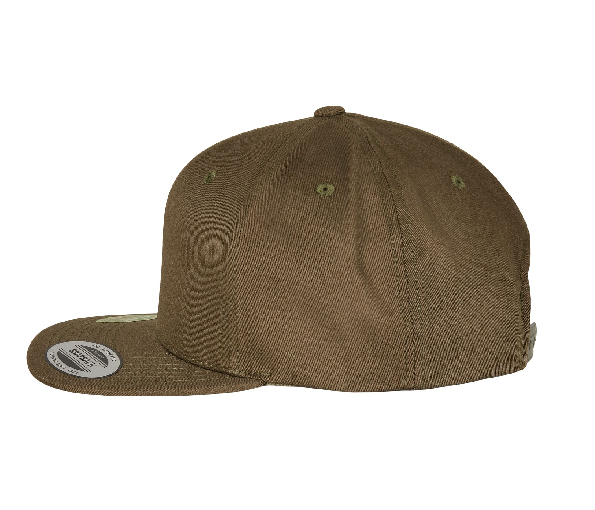 Casquette Snapback Organique - Burnt Olive