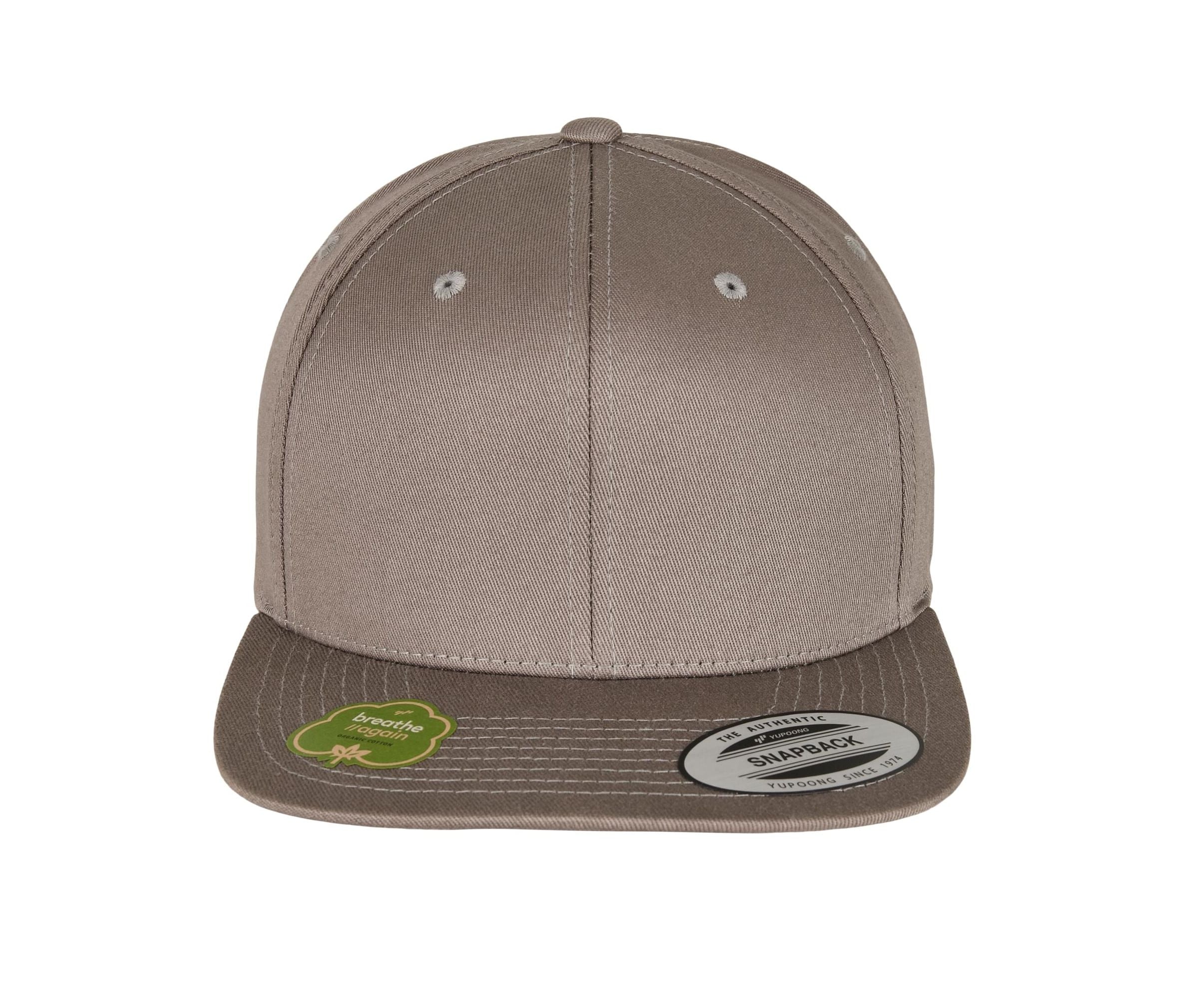 Casquette Snapback Organique - Pale Grey