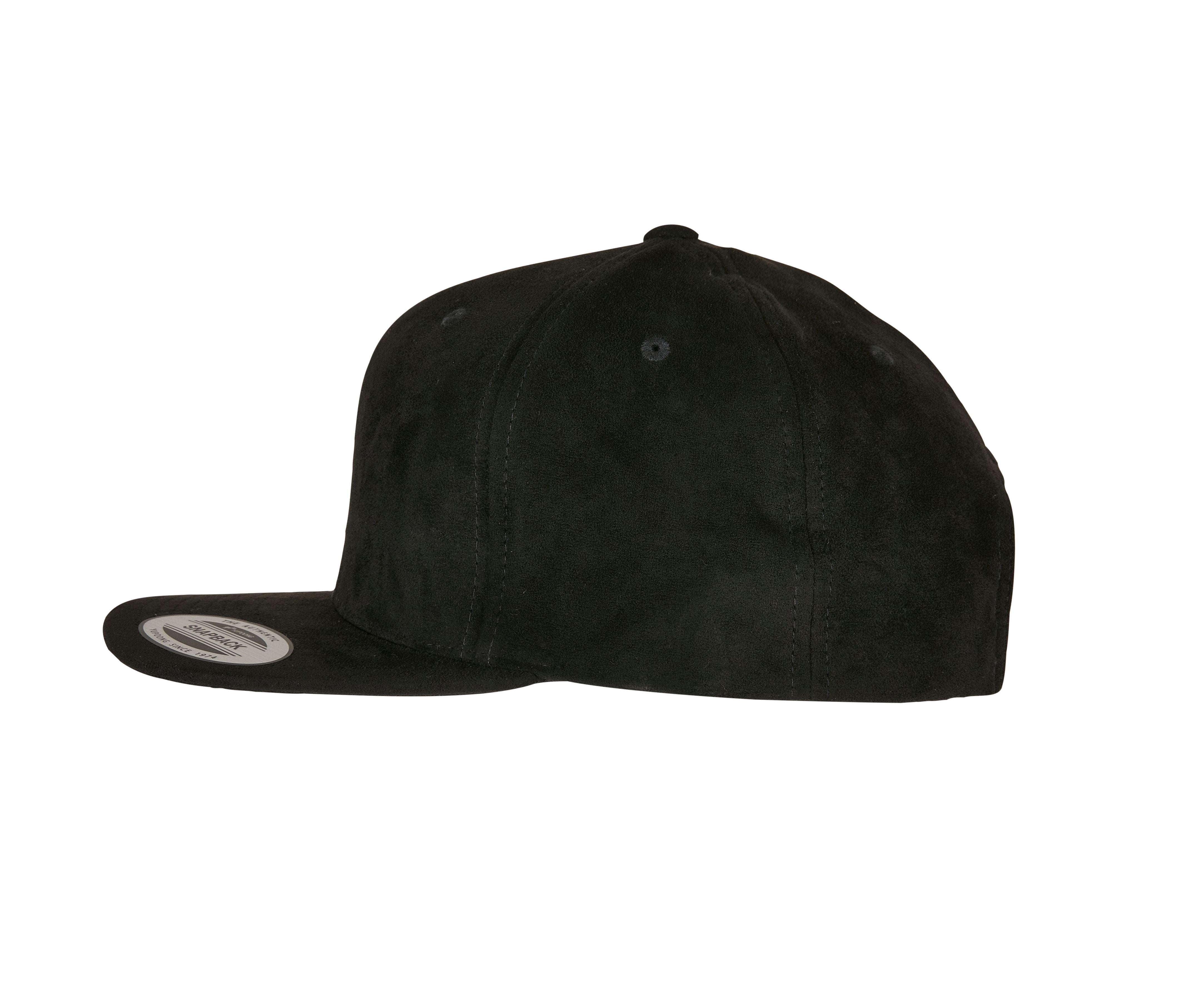 Casquette Snapback Toucher Velours - Black