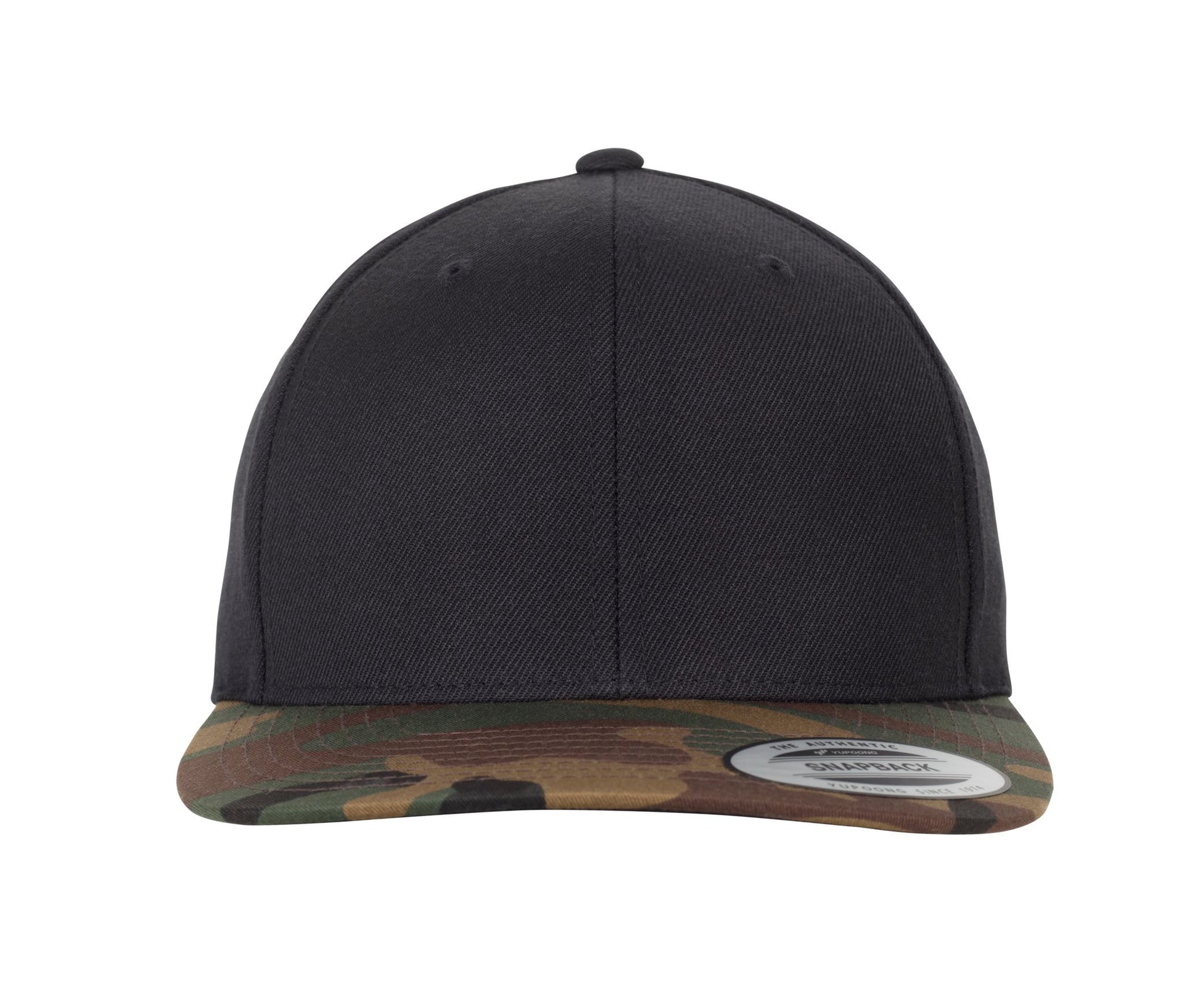 Casquette Snapback Style Camo - Black / Green Camo