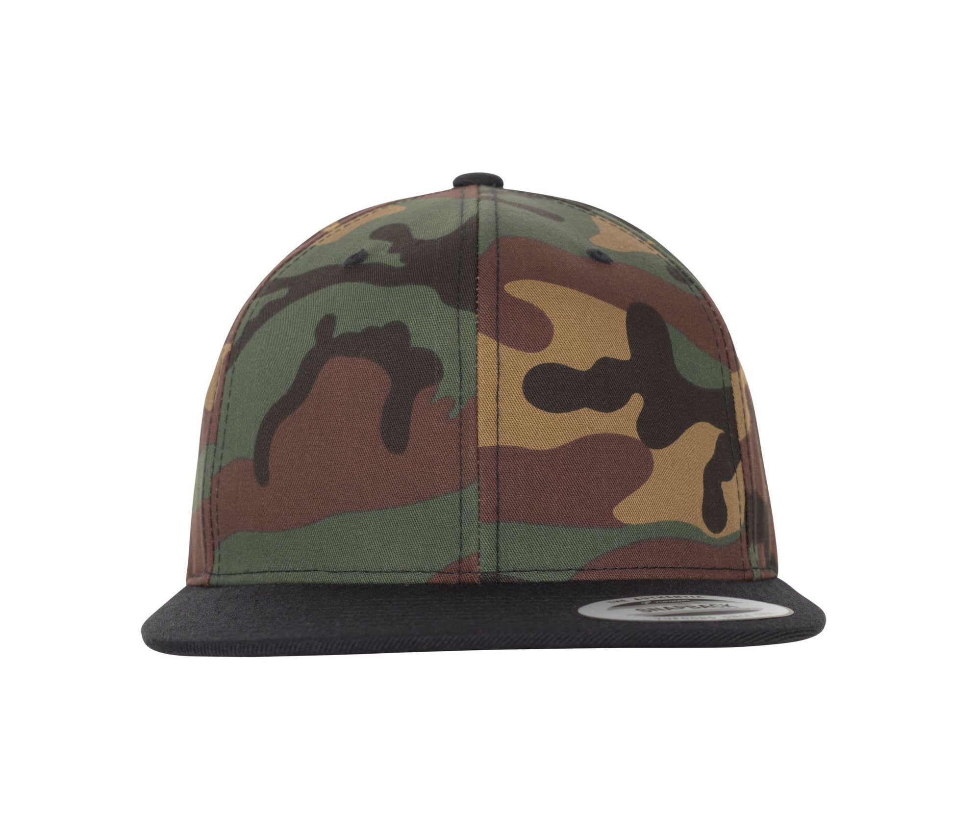 Casquette Snapback Style Camo - Green Camo / Black
