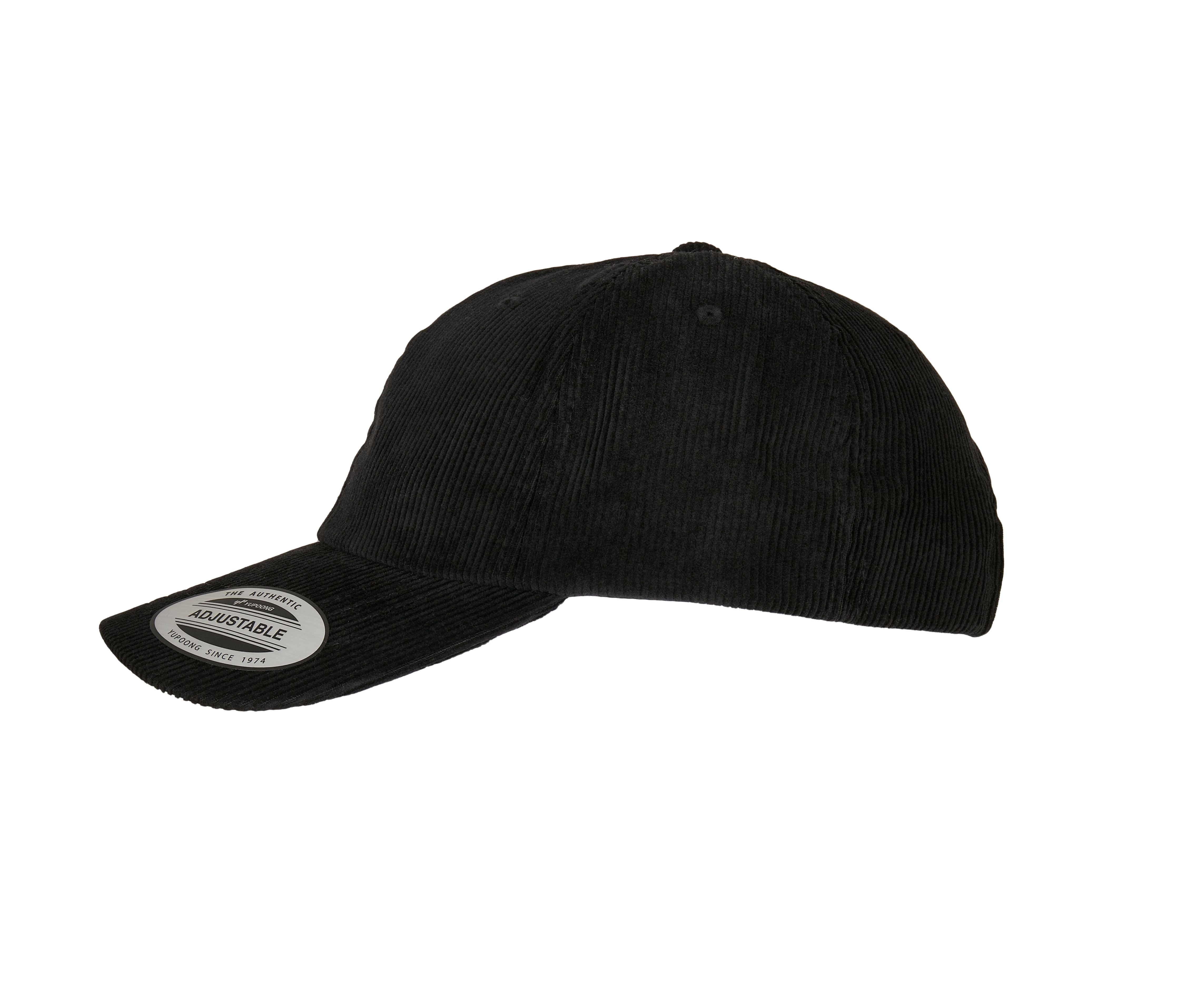 Casquette Basse en Corduroy - Black