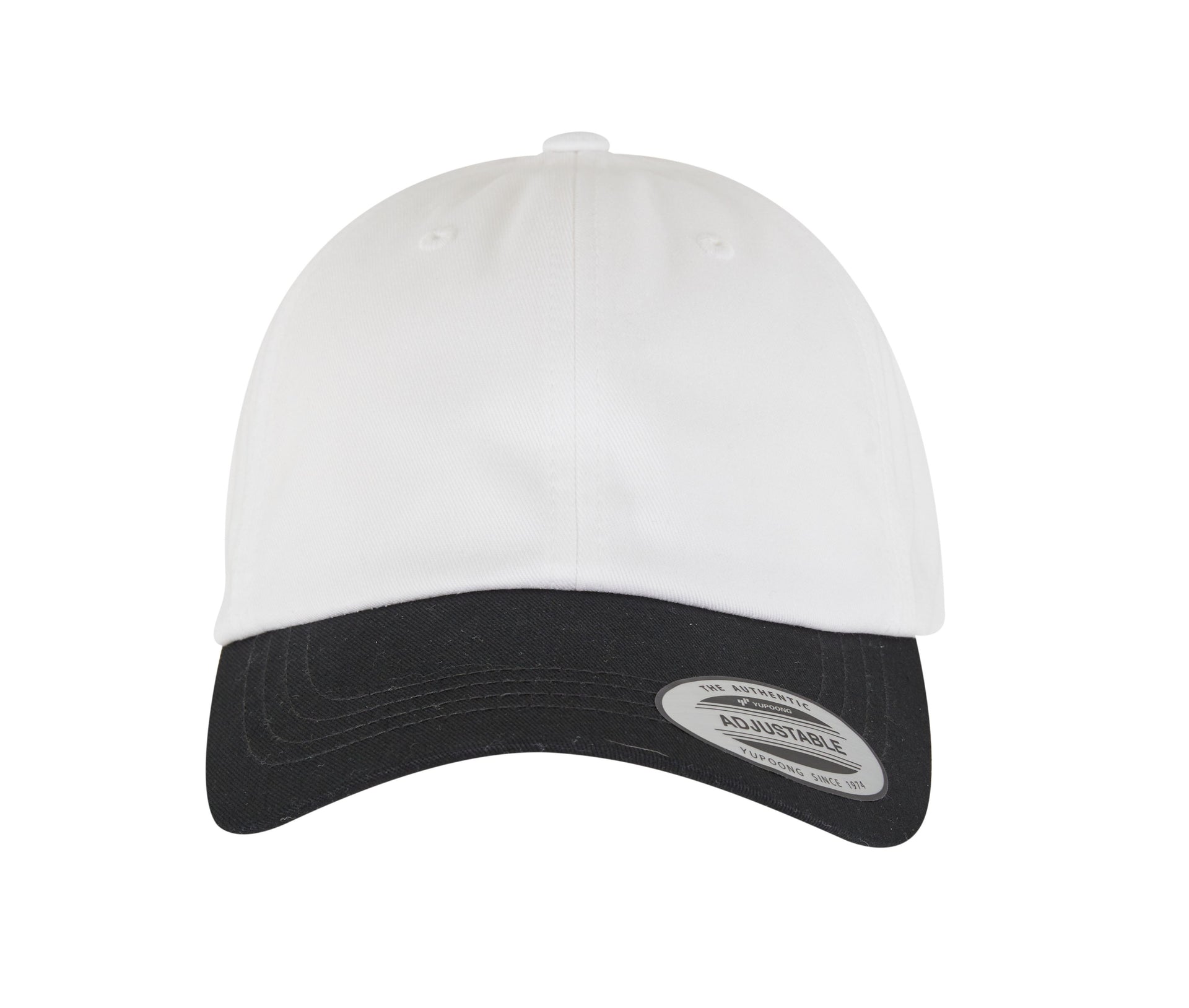 Casquette Basse Bicolore - White / Black