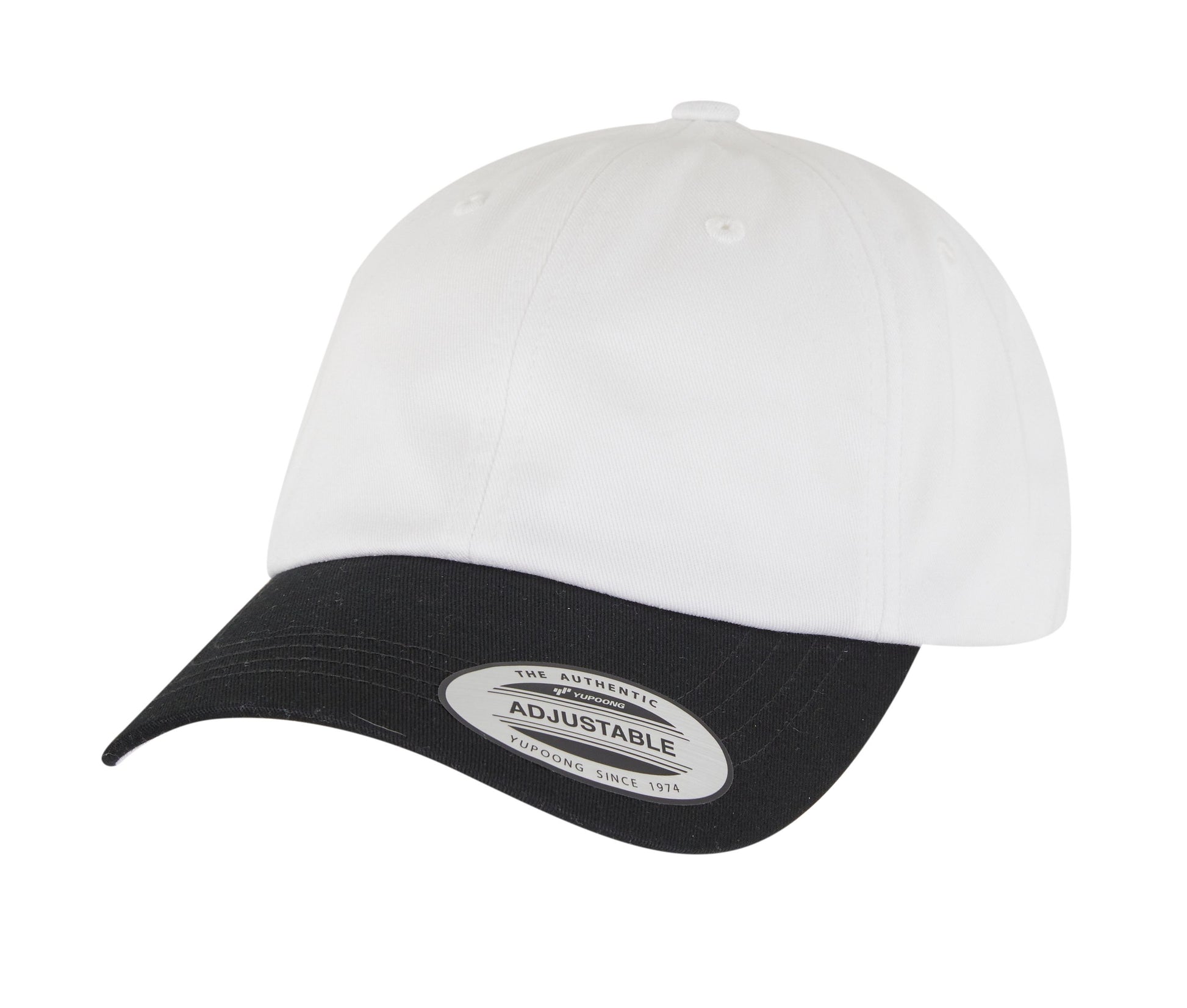 Casquette Basse Bicolore - White / Black