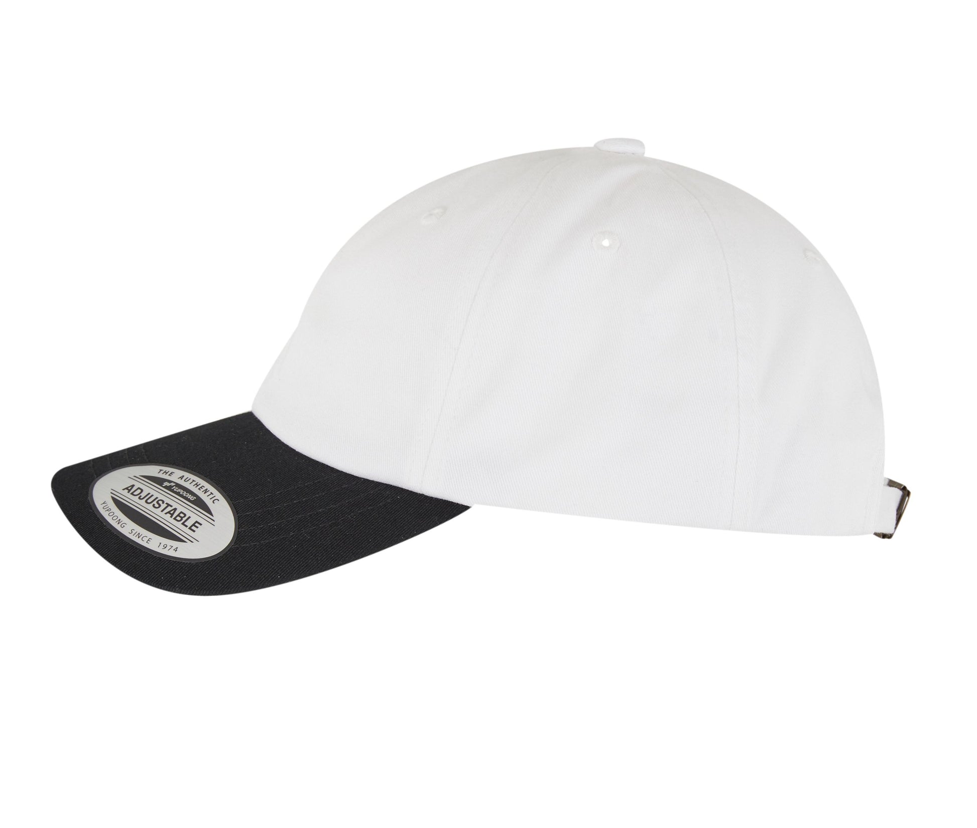 Casquette Basse Bicolore - White / Black