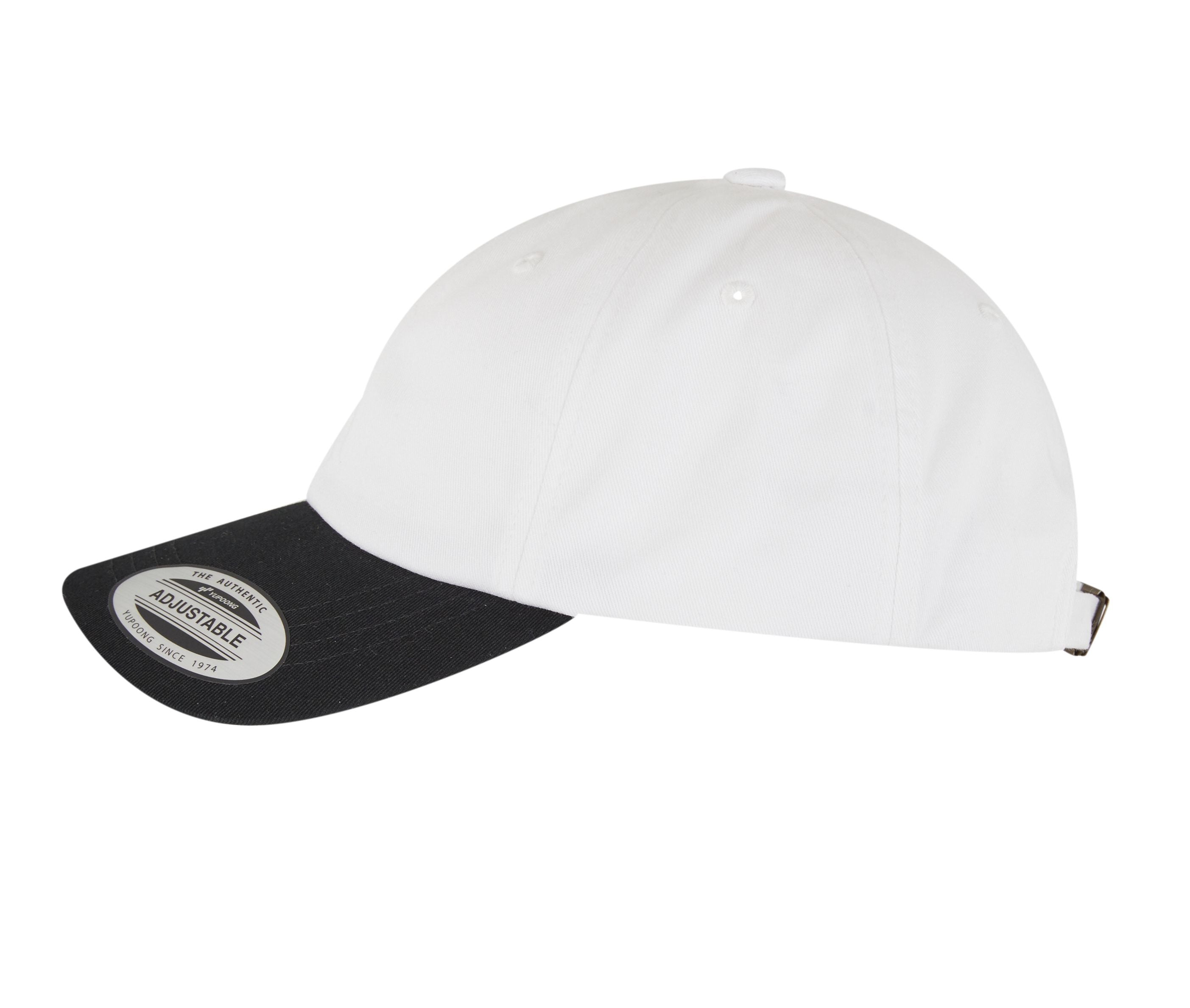 Casquette Basse Bicolore - White / Black