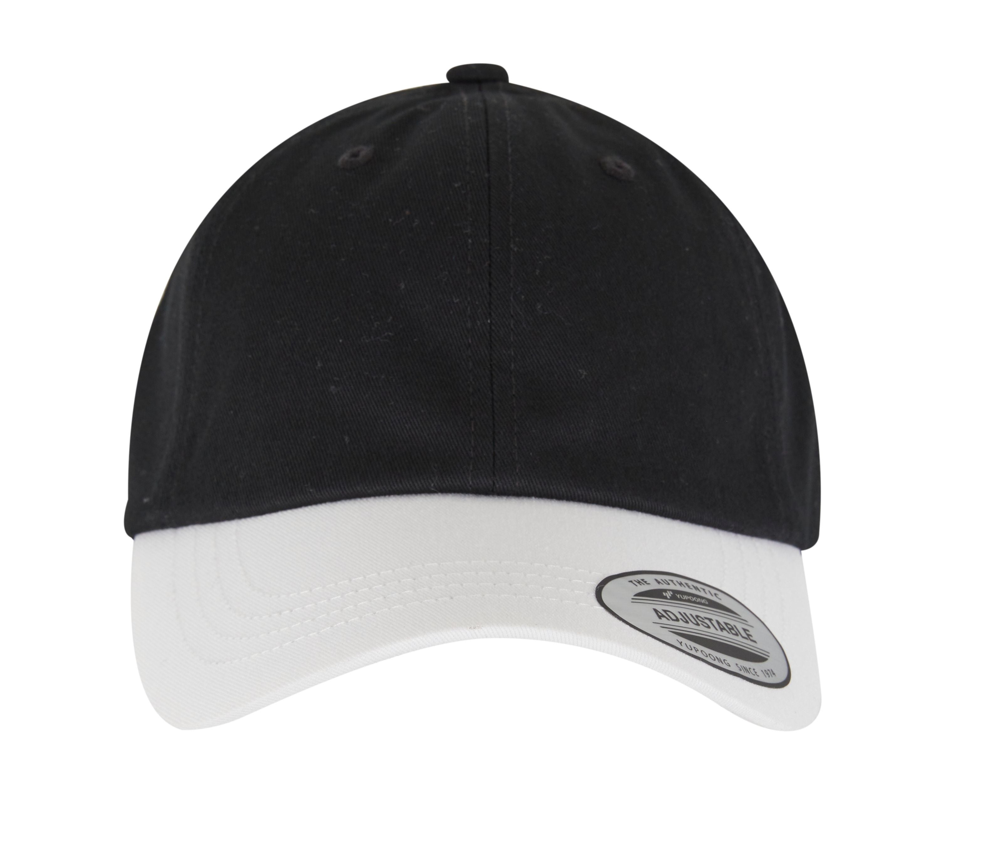 Casquette Basse Bicolore - Black / White